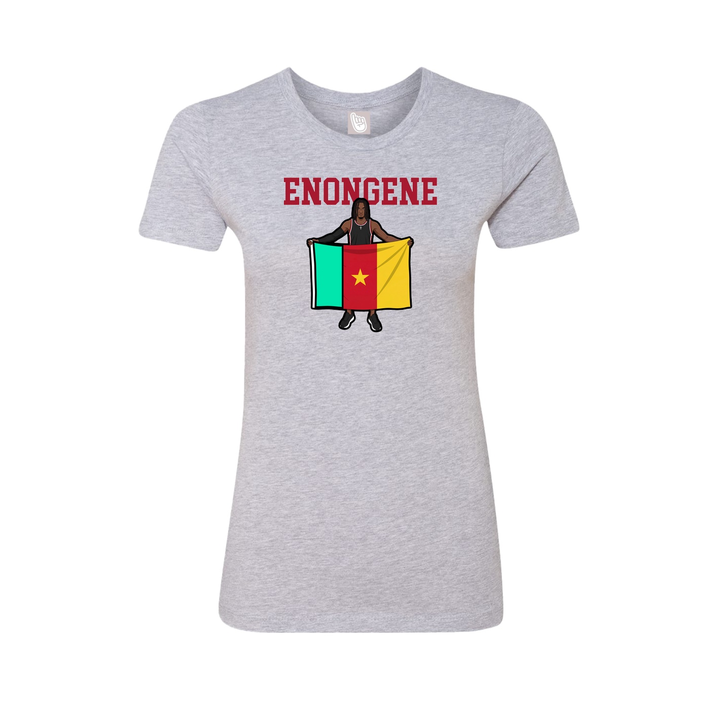 Fitted Women's Tee — Shirsey in Grey