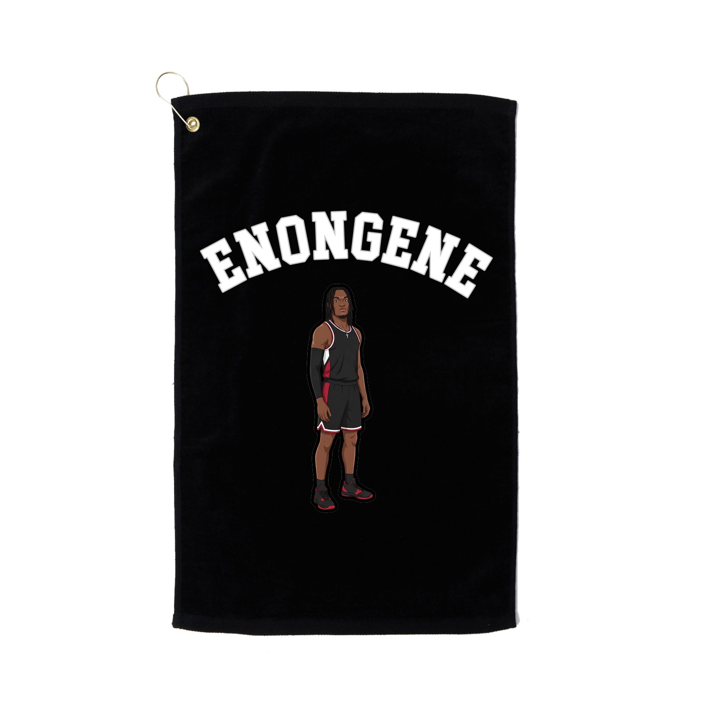Golf Towel — Shirsey Arch in Black