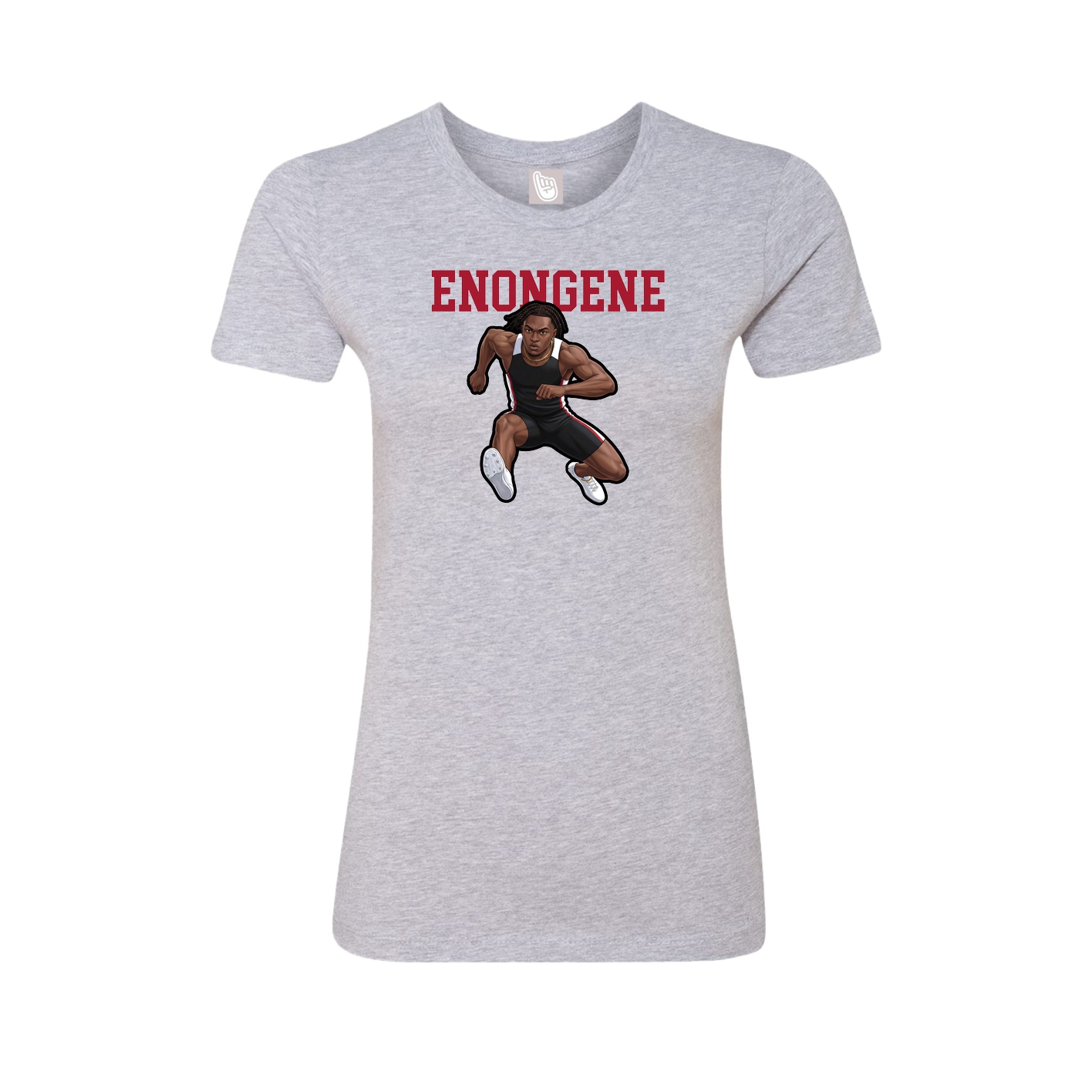 Fitted Women's Tee — Shirsey in Grey