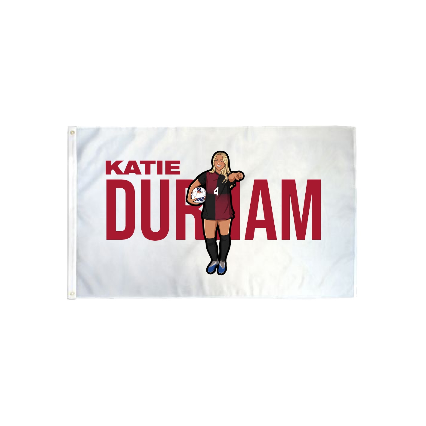 3x5 Flag — Player Name in Classic