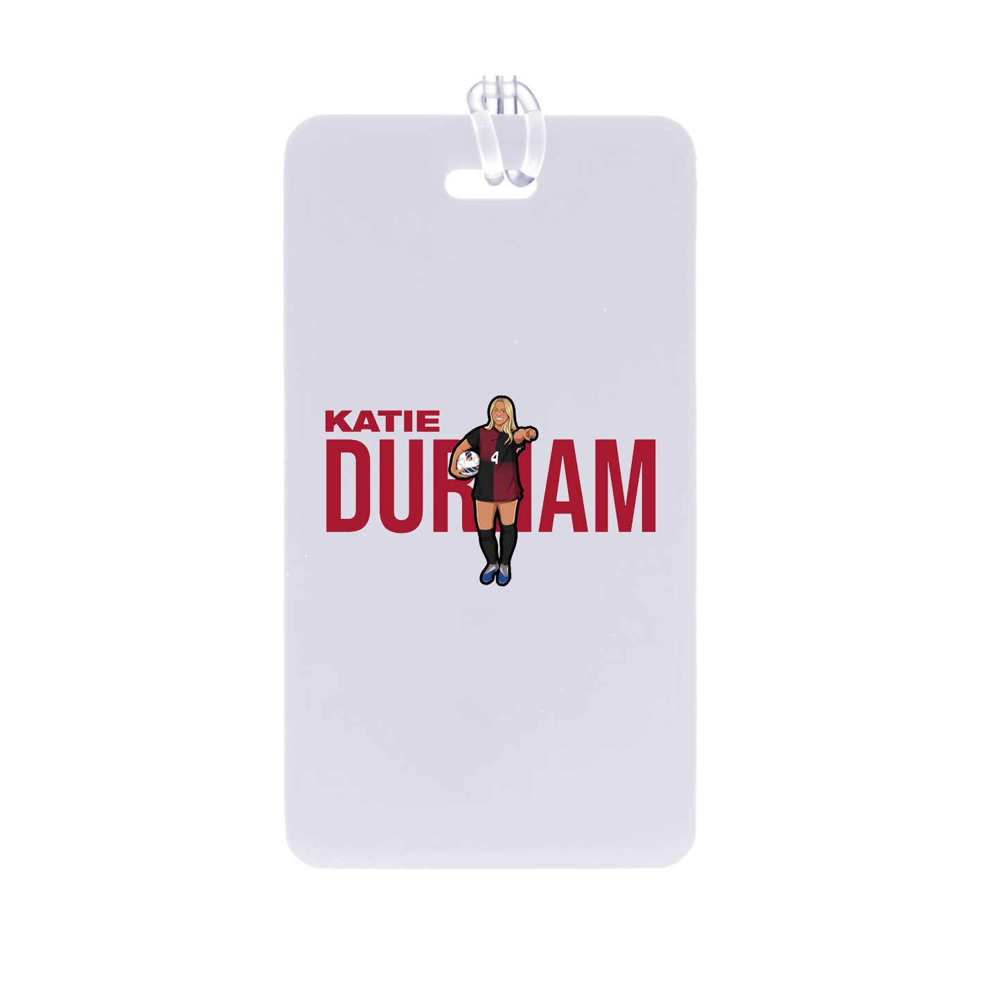 Bag Tag — Player Name in Classic