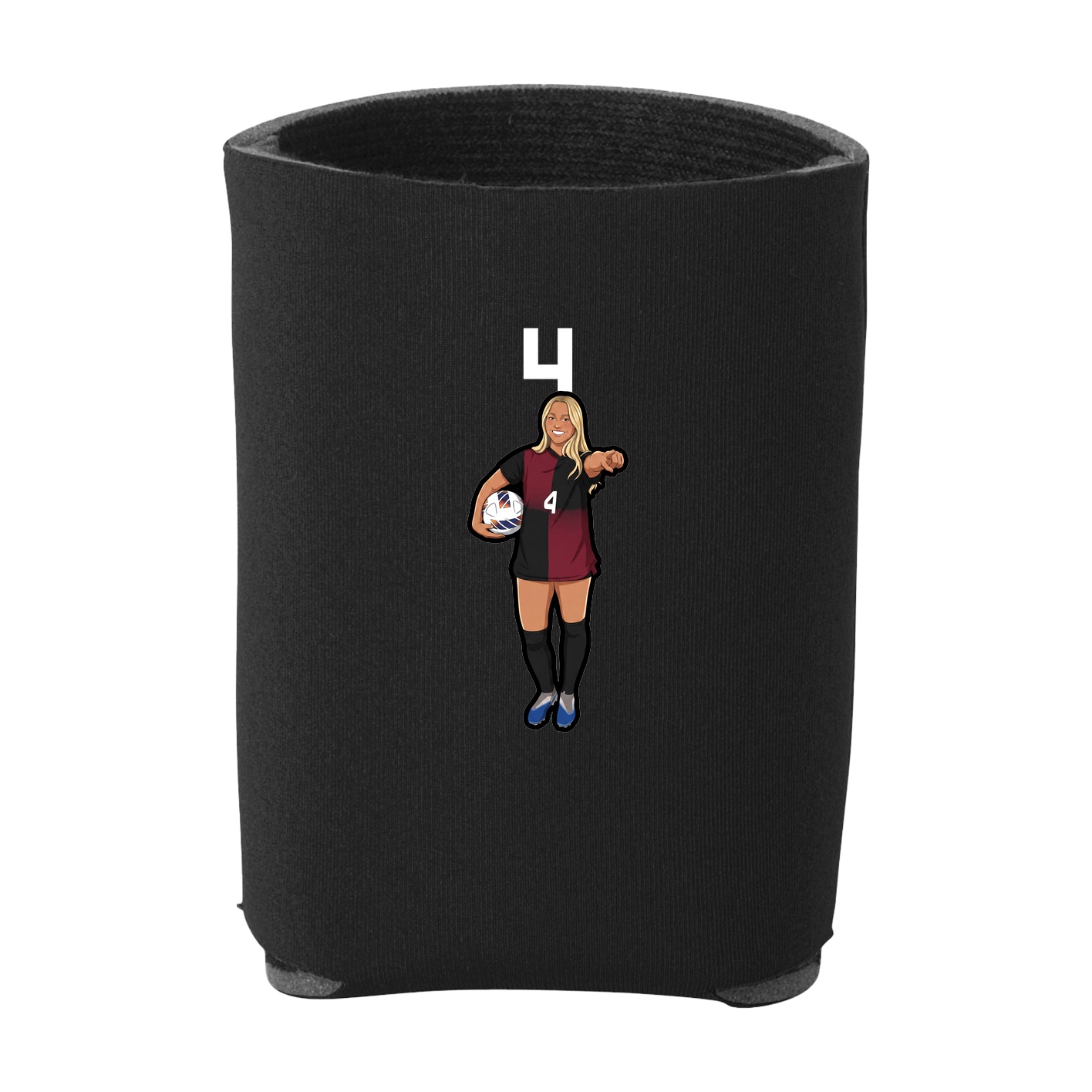 Can Holder — Number Top in Black