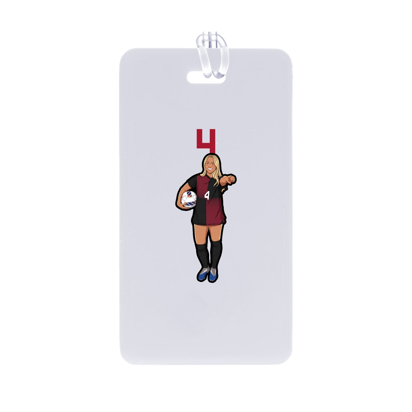 Bag Tag — Number Top in Classic