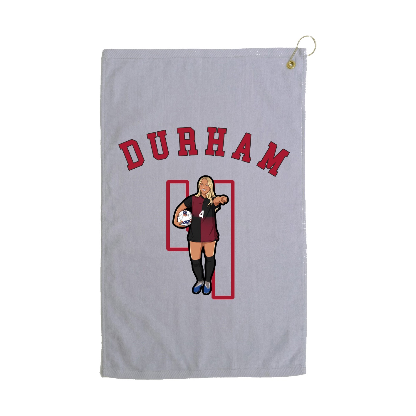 Golf Towel — Shirsey Arch in Grey