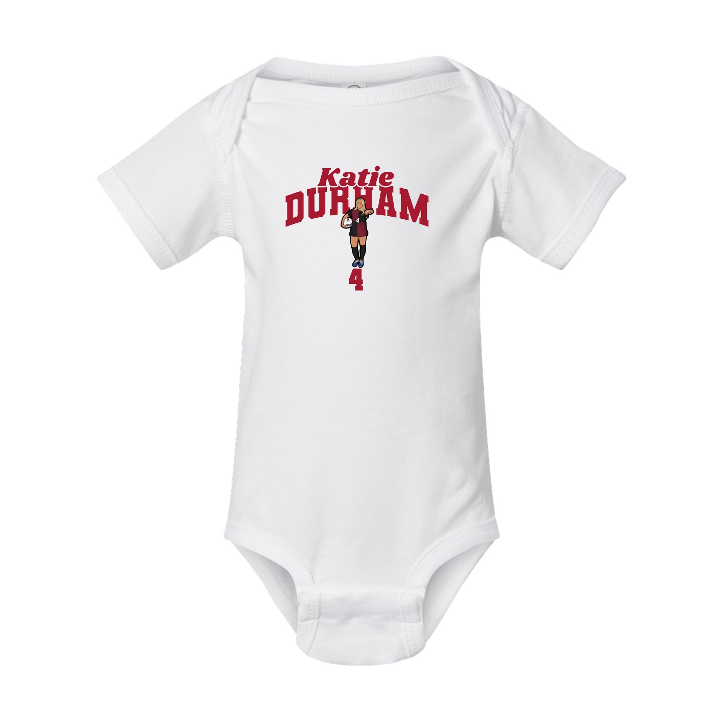 Baby Onesie — Signature Arch in White