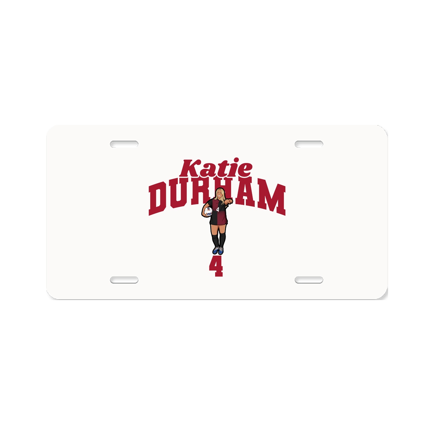 License Plate — Signature Arch in Classic