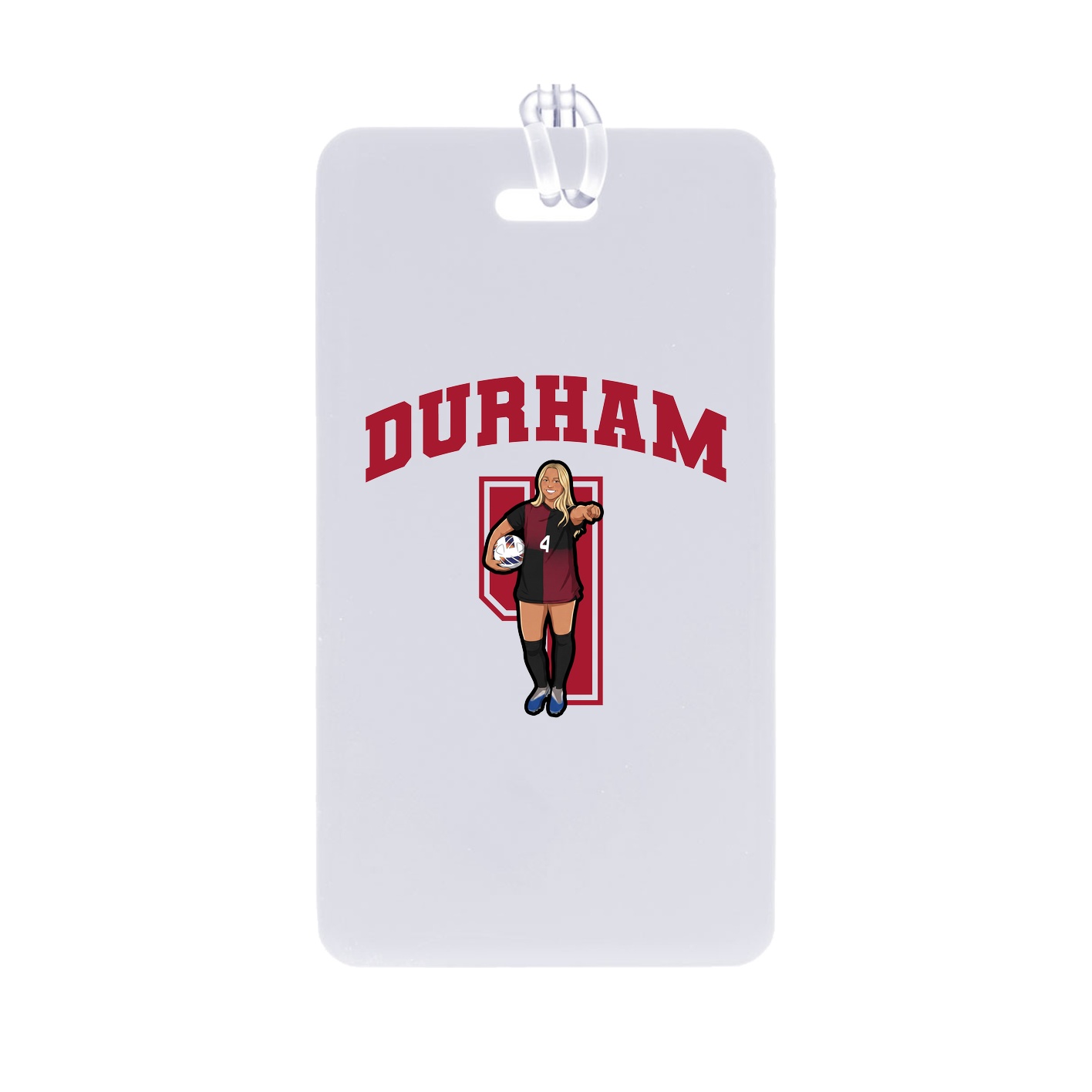 Bag Tag — Number in Classic