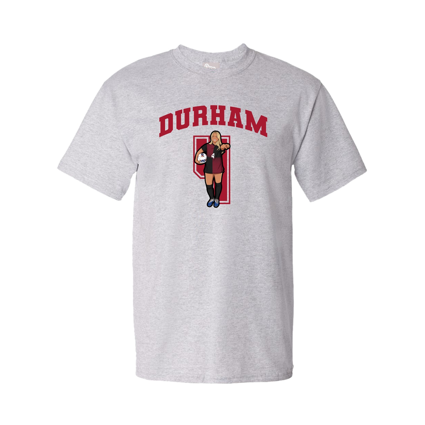 Tee — Number in Grey