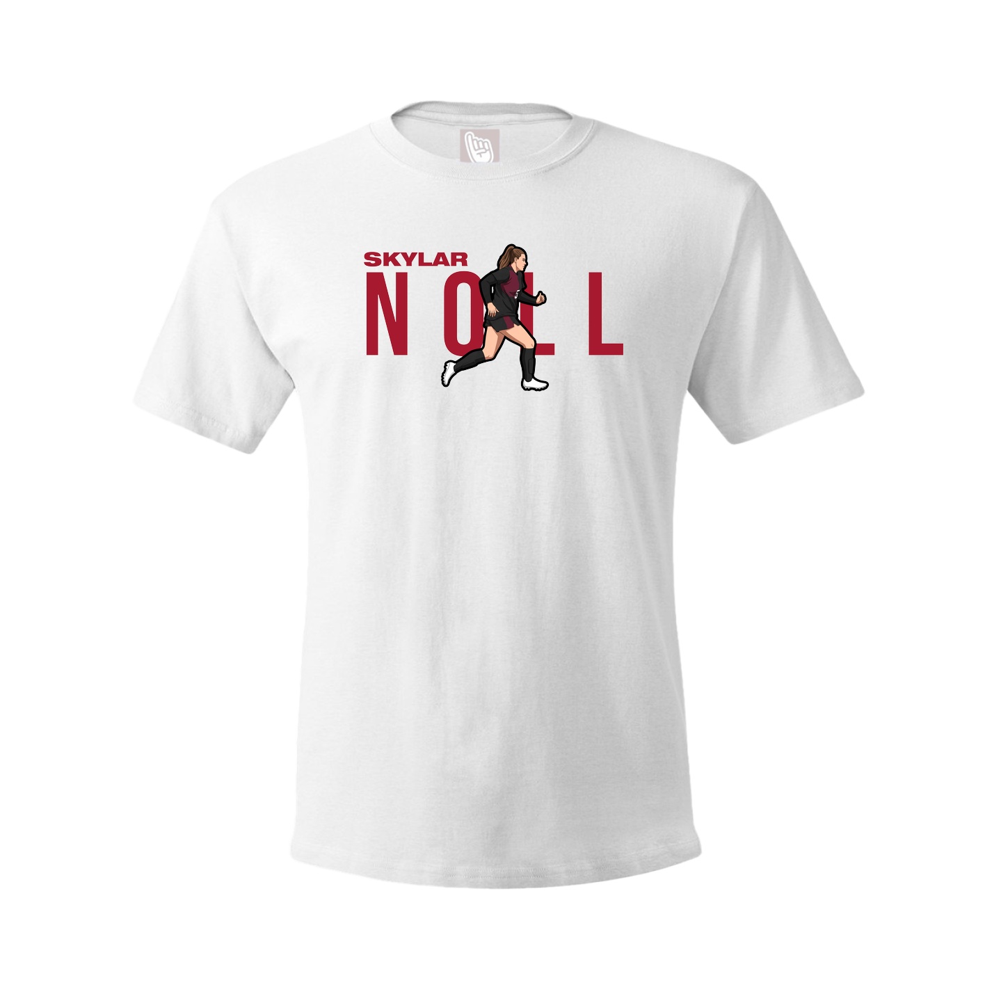 Youth Tee — Player Name in White