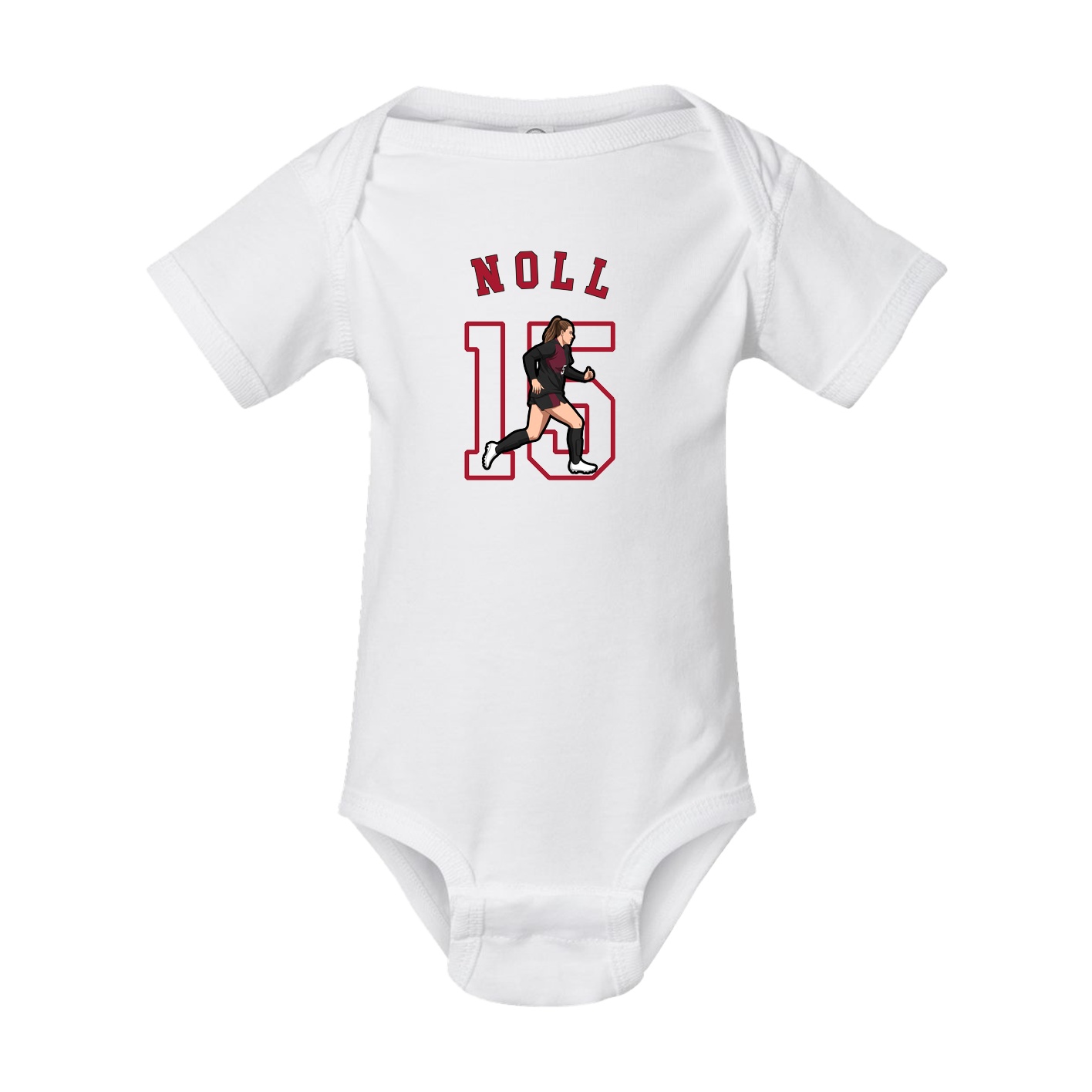 Baby Onesie — Shirsey Arch in White