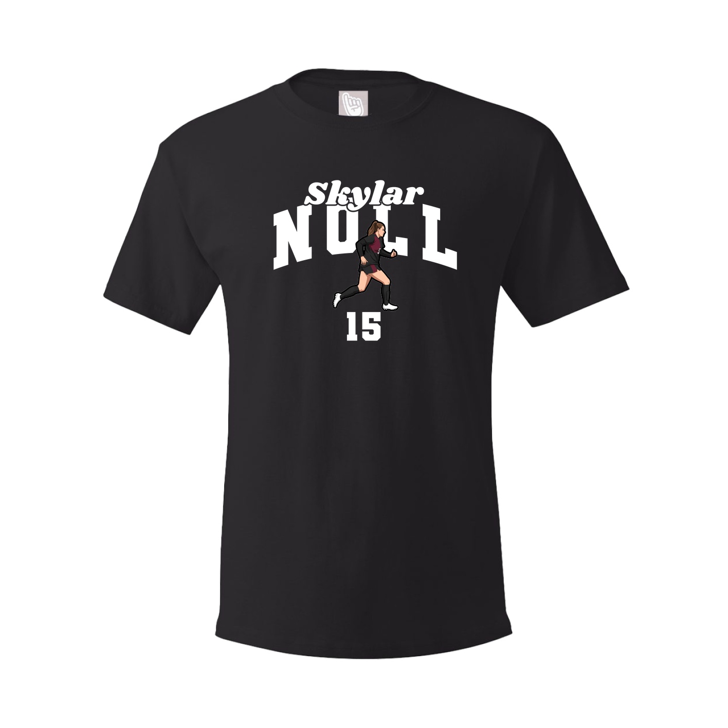 Youth Tee — Signature Arch in Black