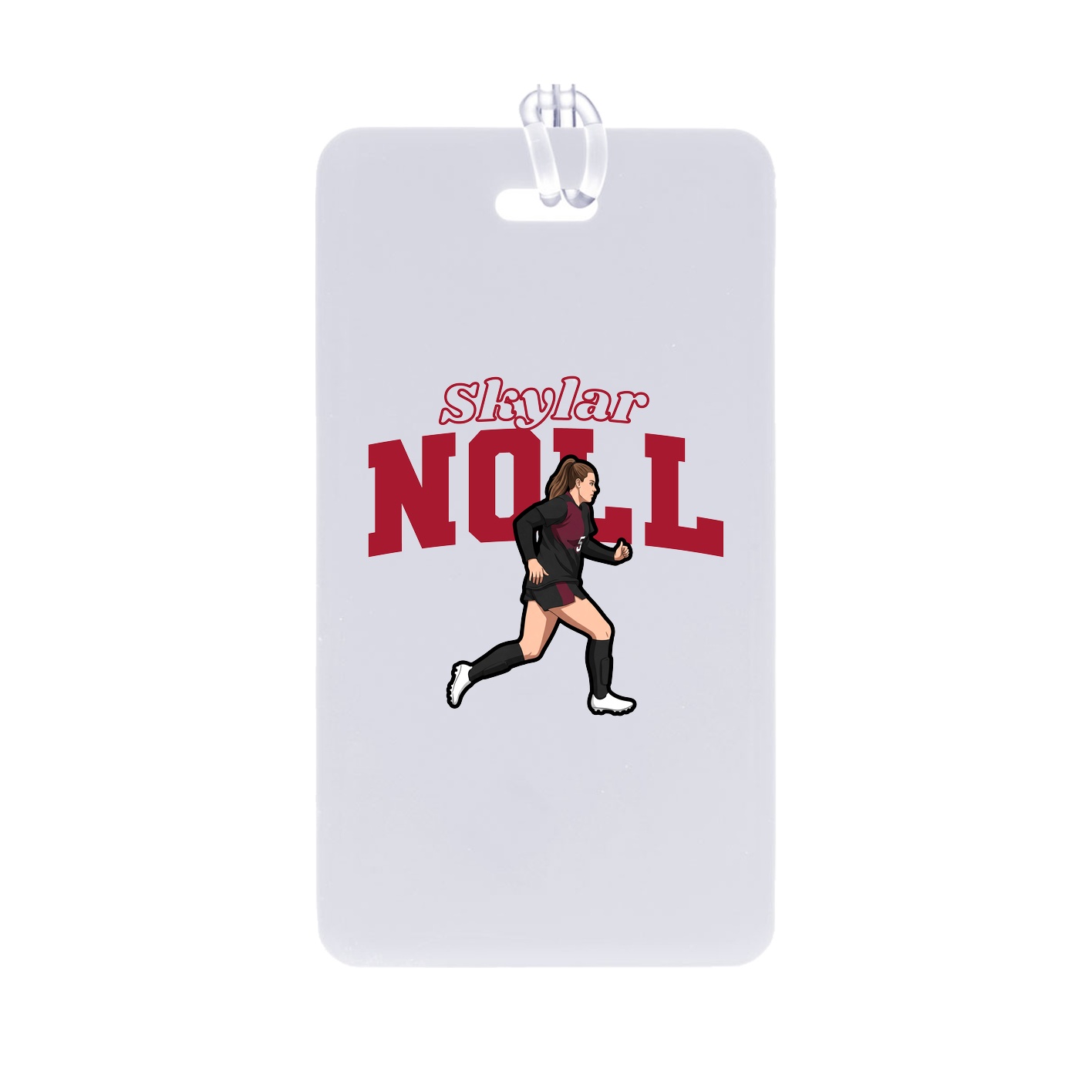 Bag Tag — Name Arch in Classic