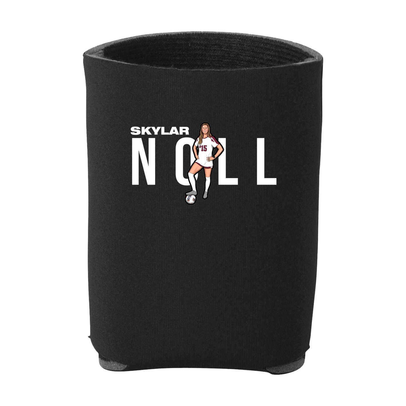 Can Holder — Player Name in Black