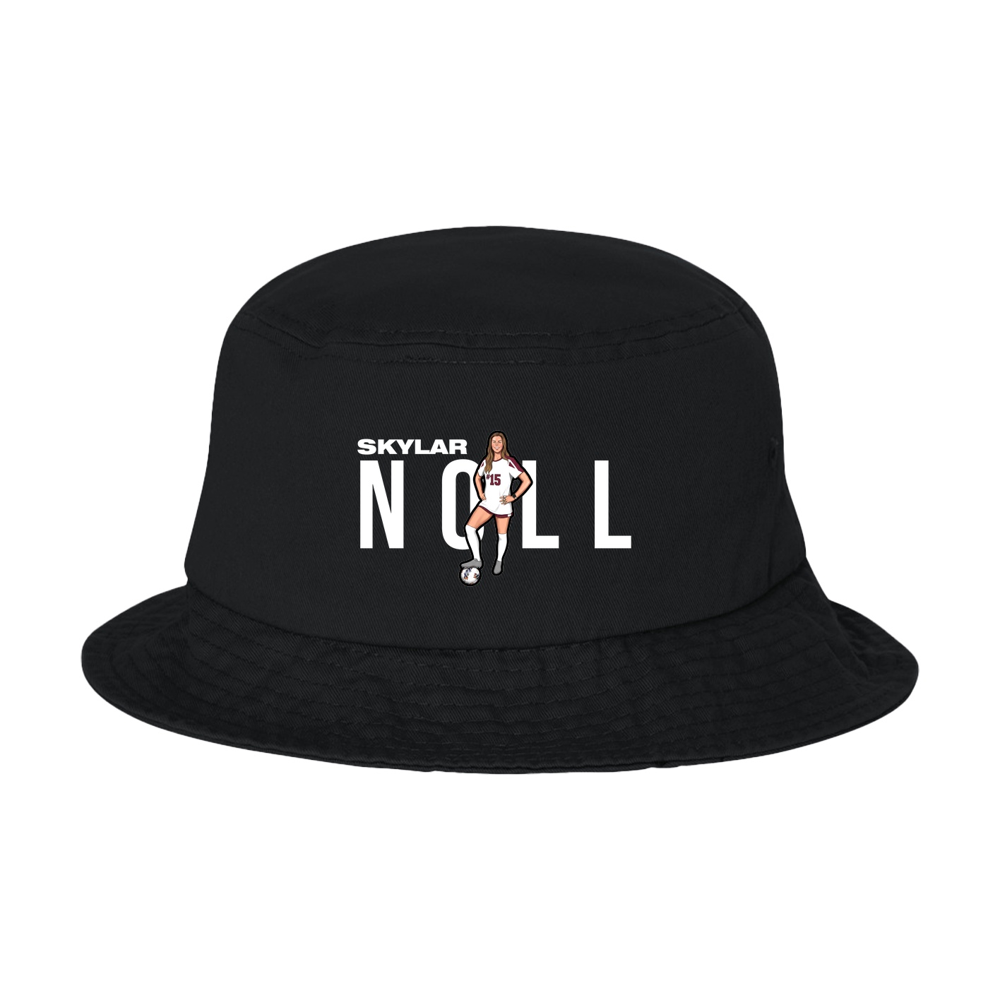 Bucket Cap — Player Name in Black