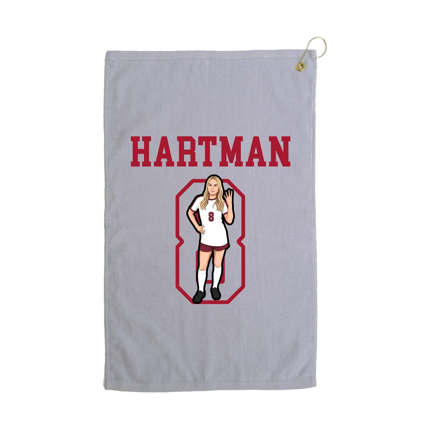 Golf Towel — Shirsey in Grey