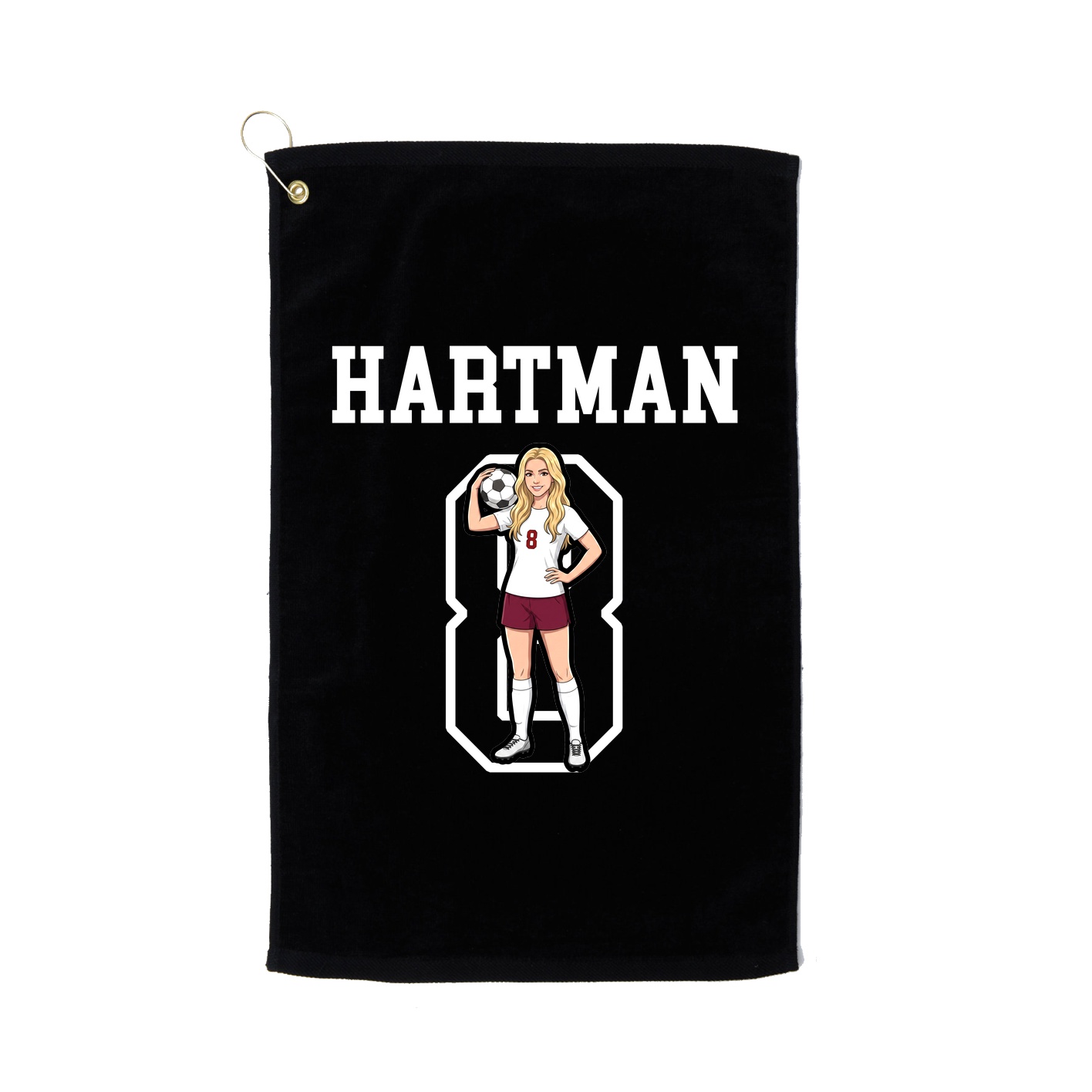 Golf Towel — Shirsey in Black