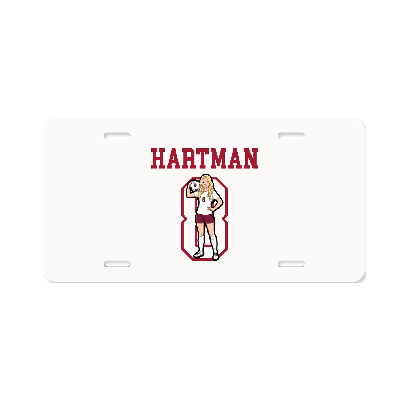 License Plate — Shirsey in Classic
