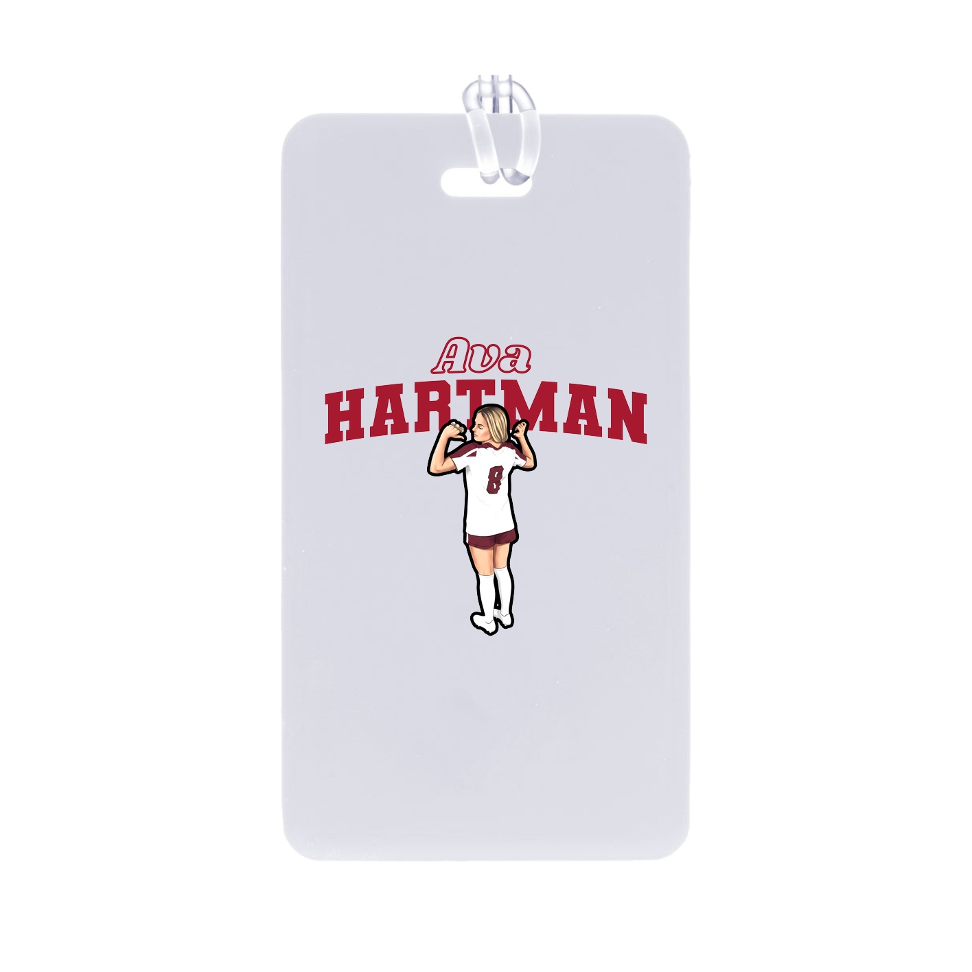 Bag Tag — Name Arch in Classic