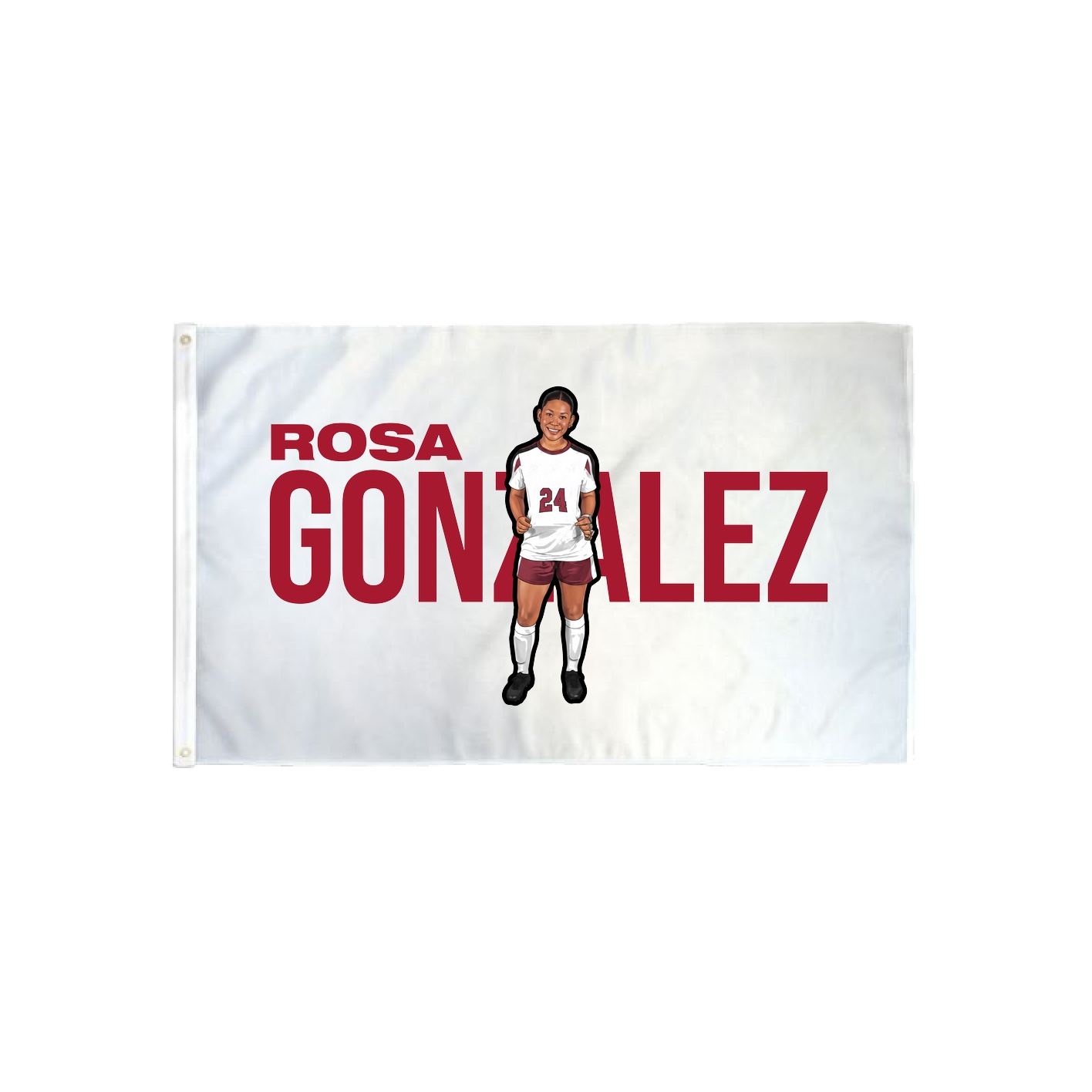3x5 Flag — Player Name in Classic