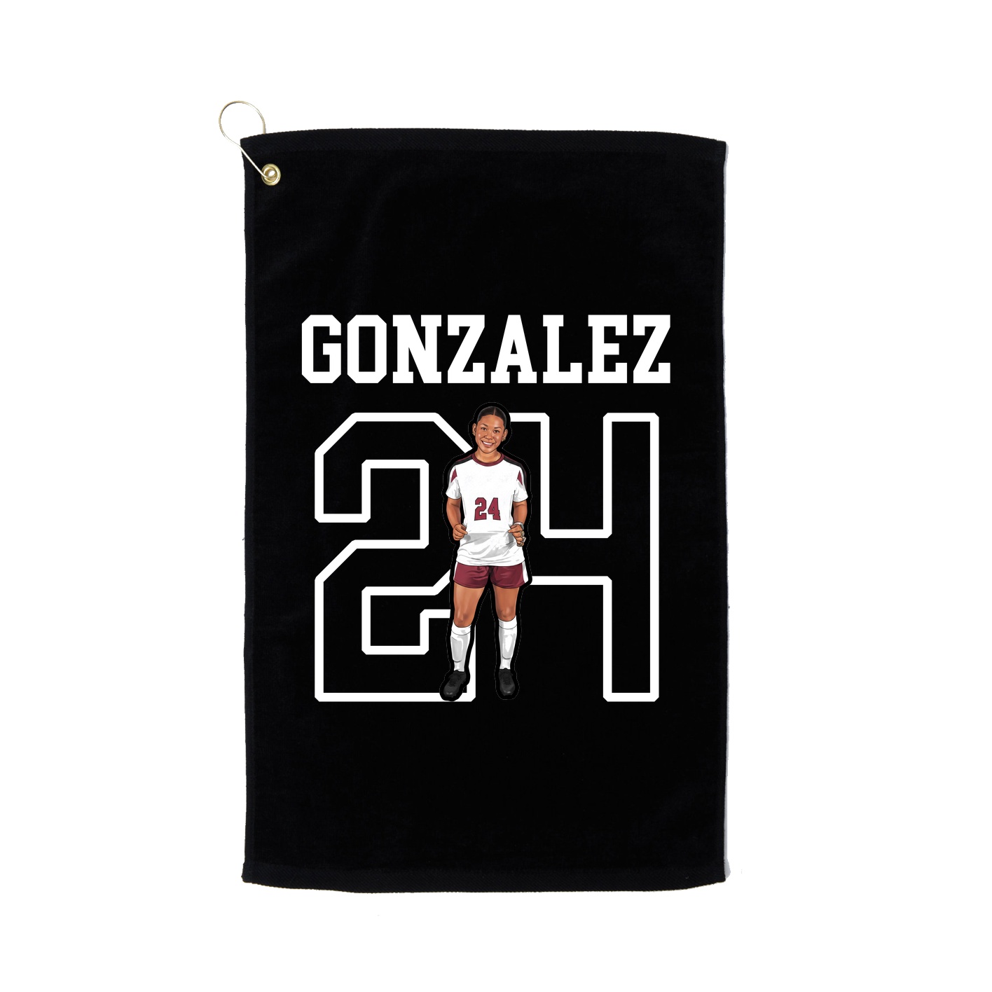 Golf Towel — Shirsey in Black