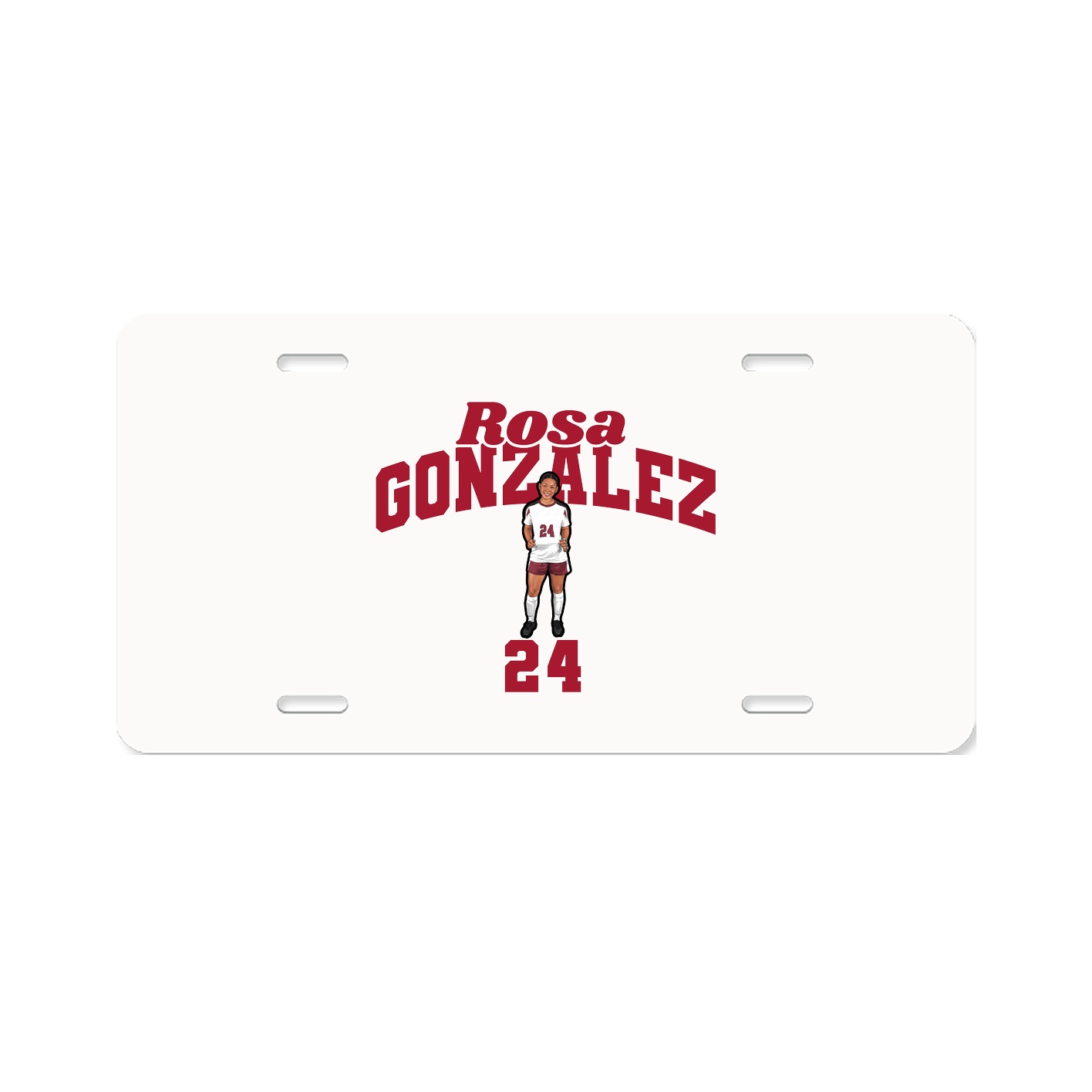 License Plate — Signature Arch in Classic