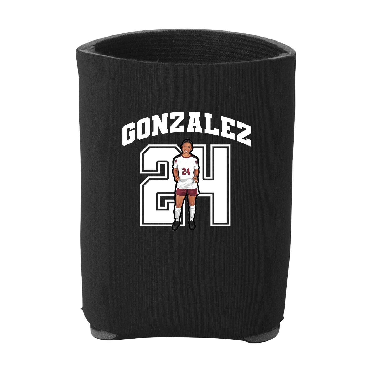 Can Holder — Number in Black