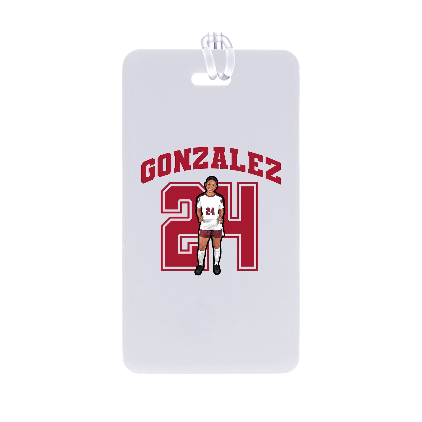 Bag Tag — Number in Classic