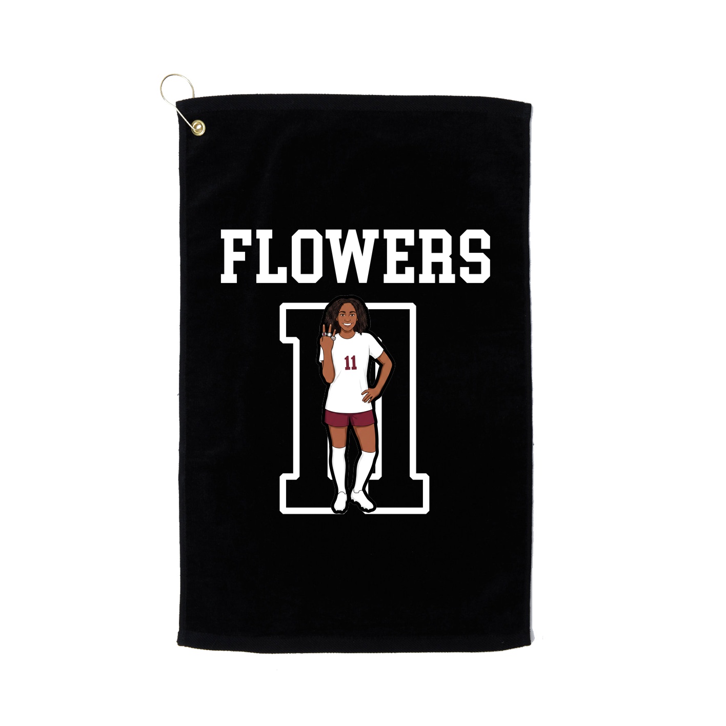 Golf Towel — Shirsey in Black