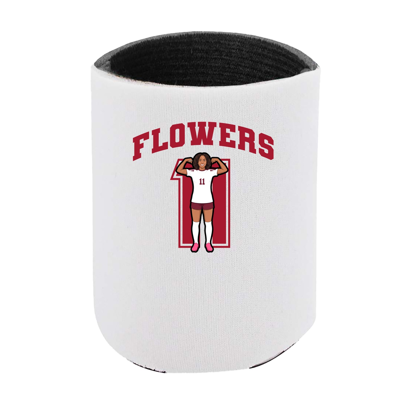 Can Holder — Number in White