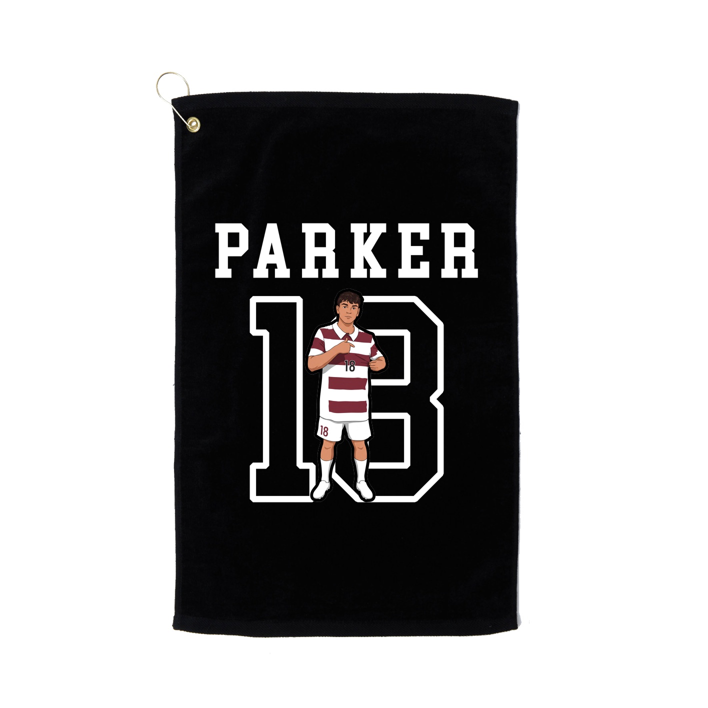 Golf Towel — Shirsey in Black