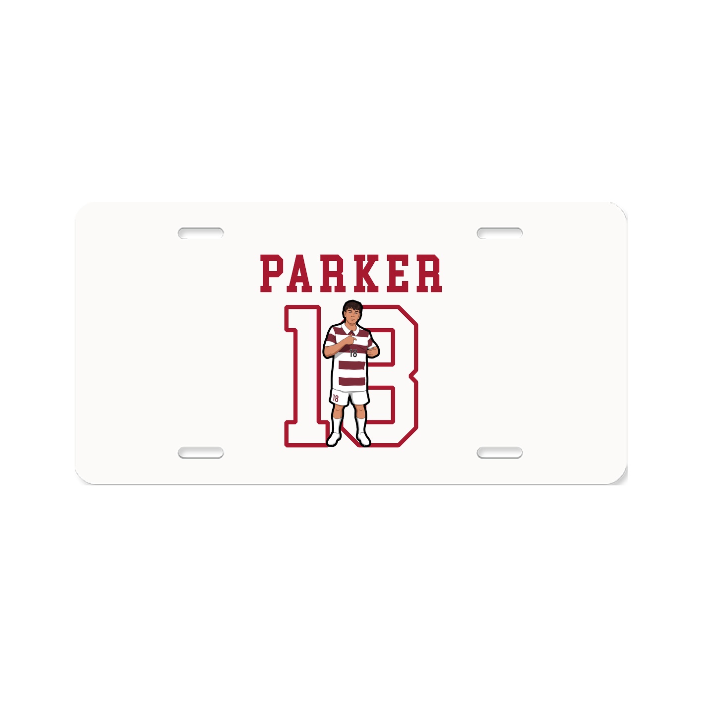 License Plate — Shirsey in Classic