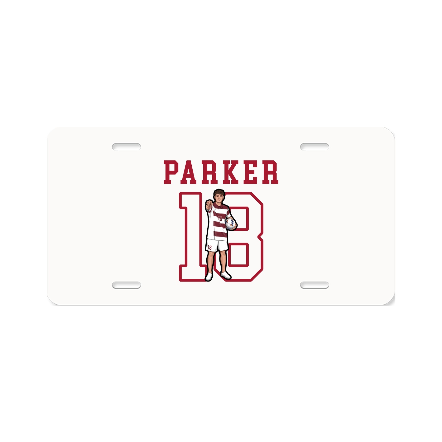 License Plate — Shirsey in Classic