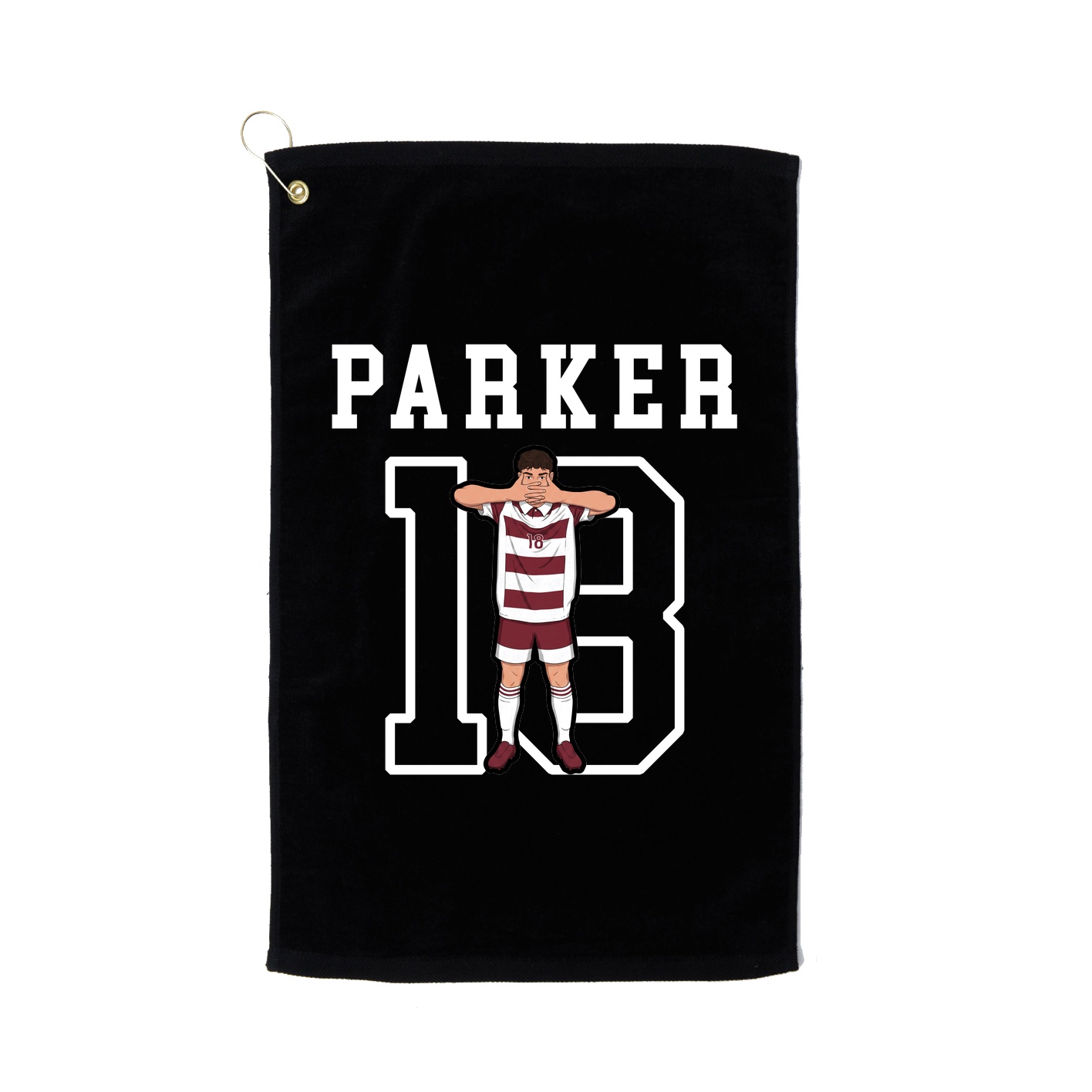 Golf Towel — Shirsey in Black