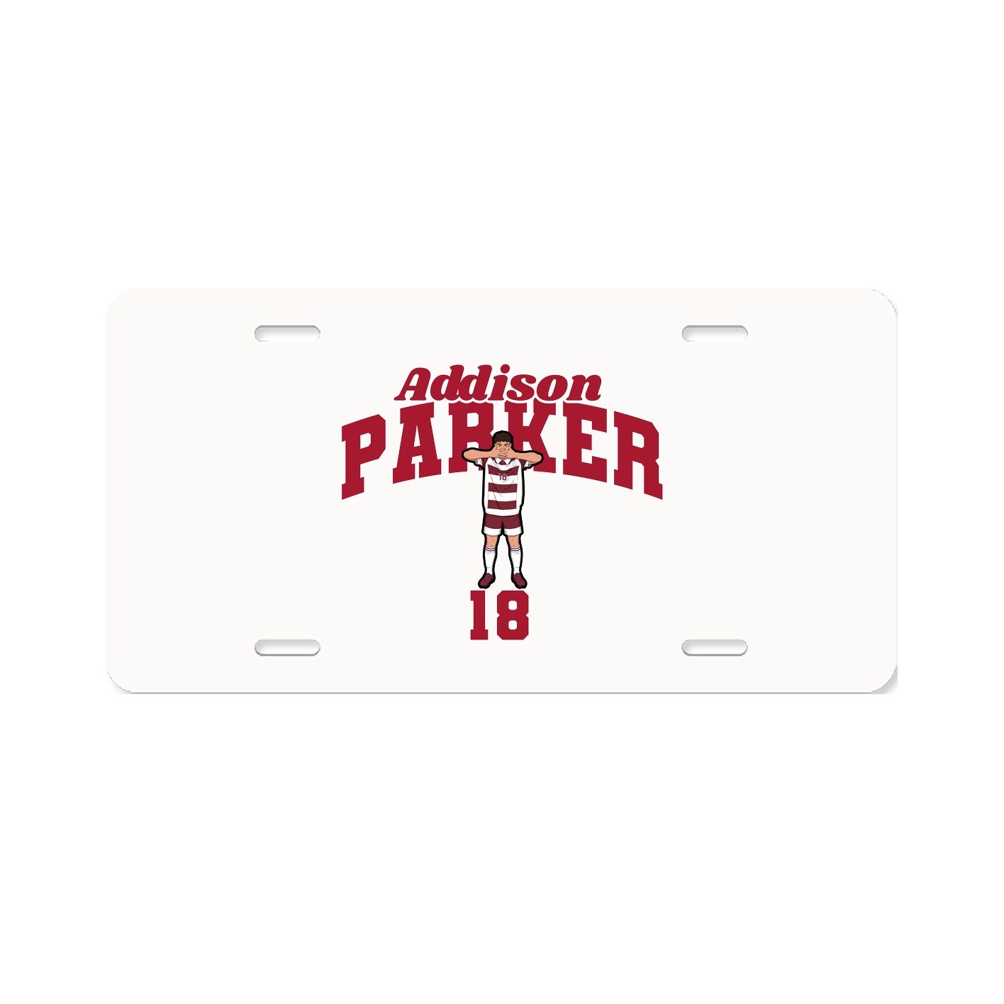 License Plate — Signature Arch in Classic