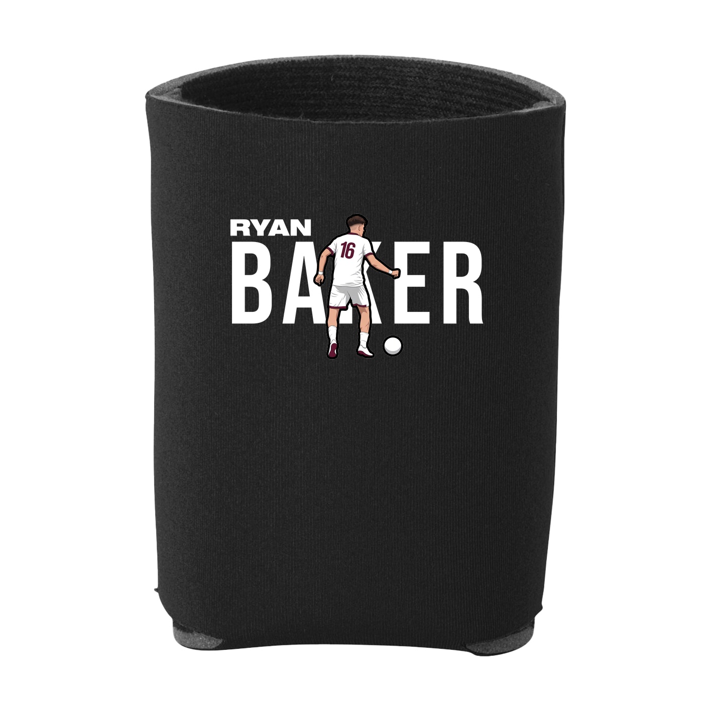Can Holder — Player Name in Black