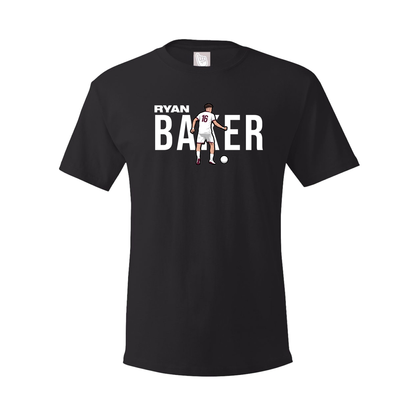 Youth Tee — Player Name in Black