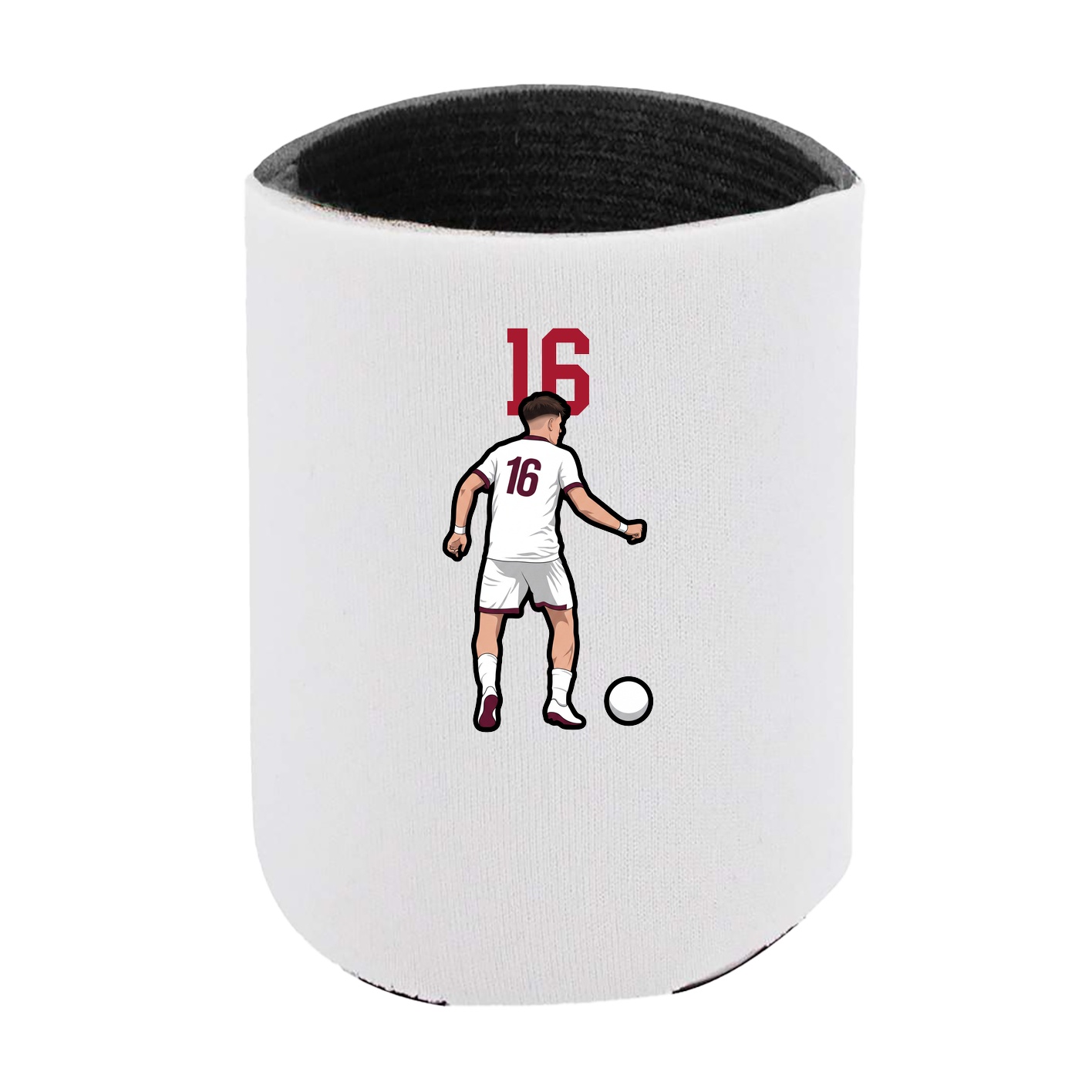 Can Holder — Number Top in White