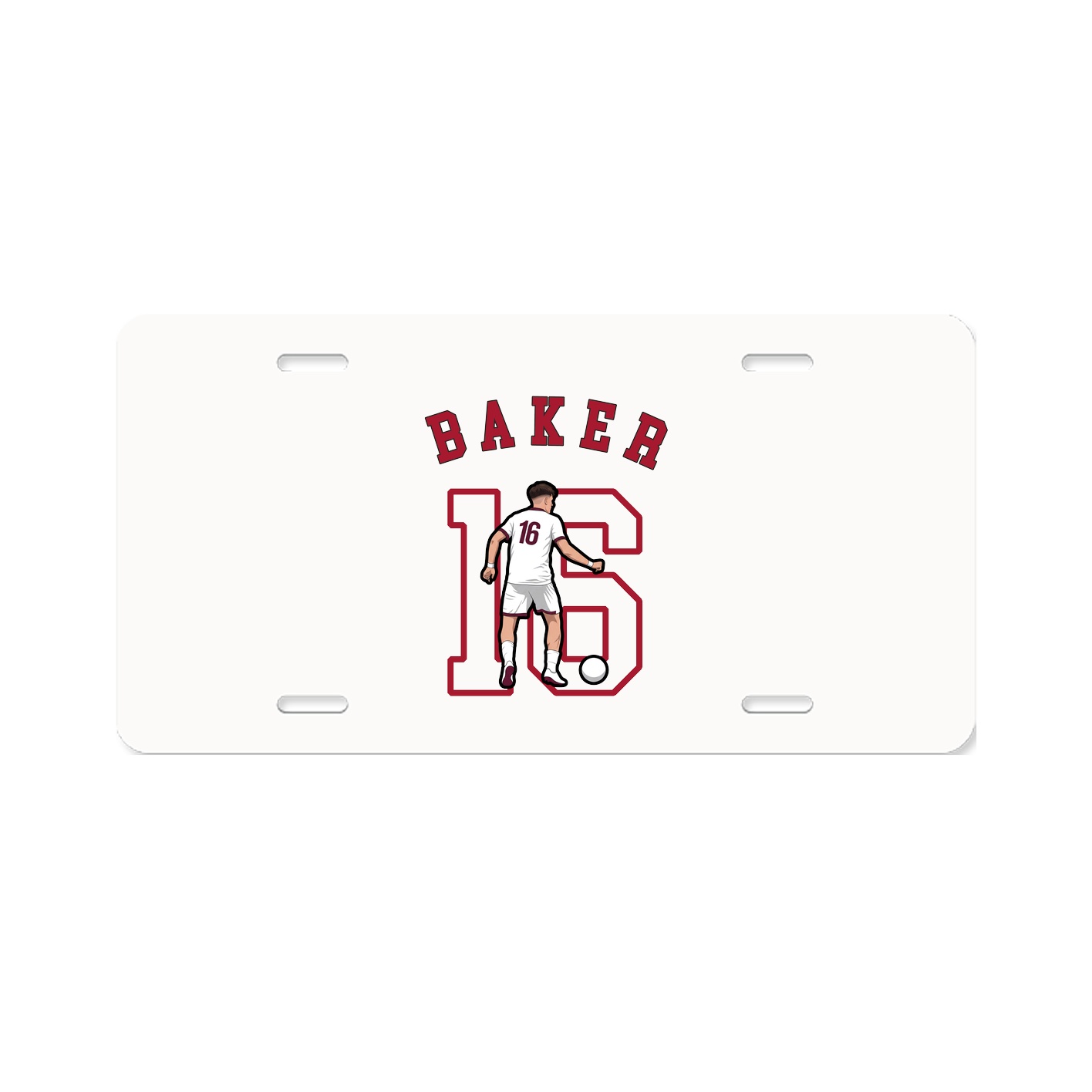 License Plate — Shirsey Arch in Classic
