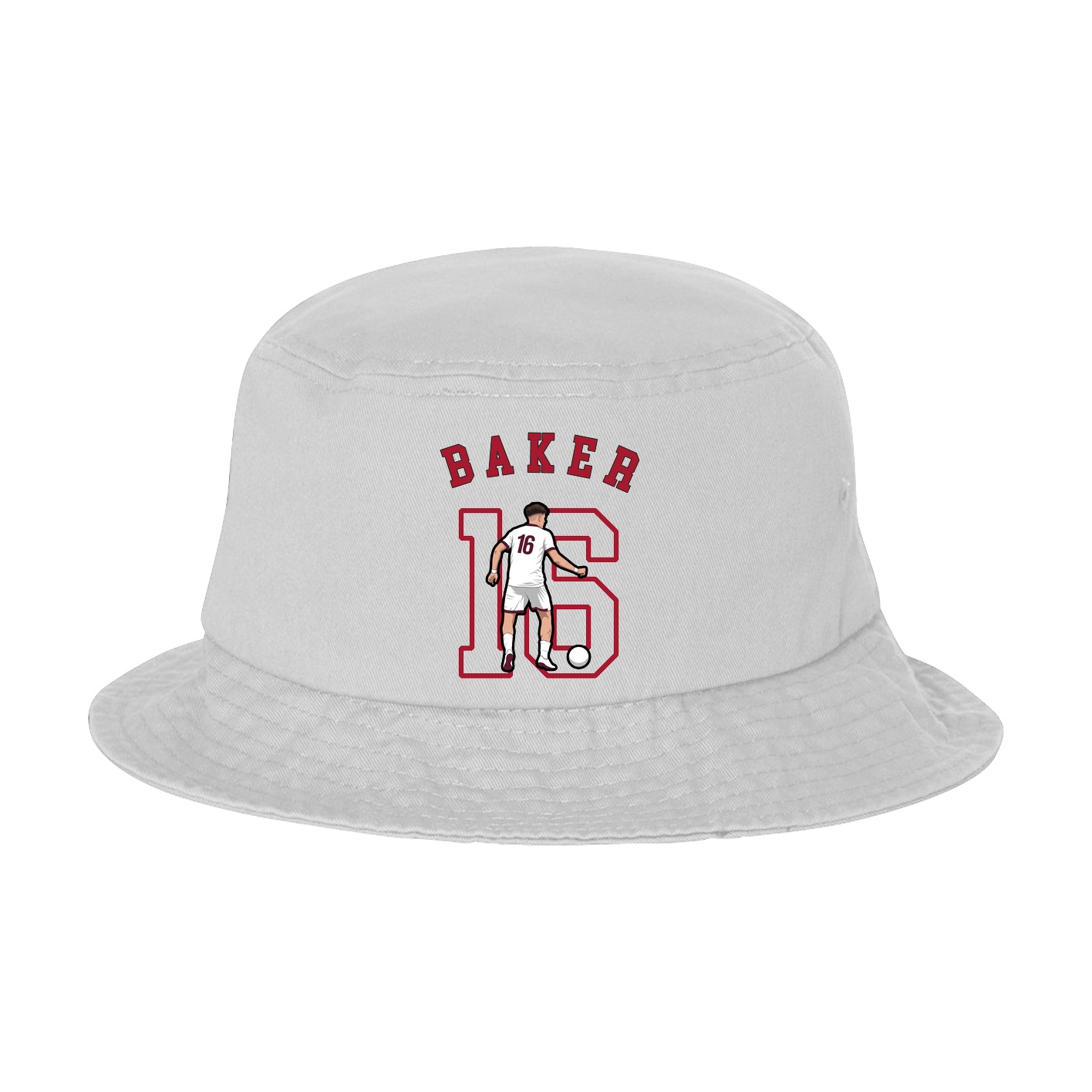 Bucket Cap — Shirsey Arch in White