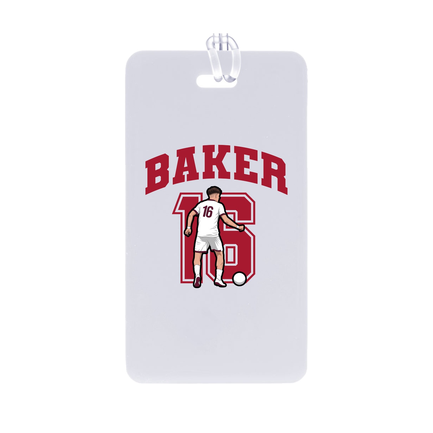 Bag Tag — Number in Classic