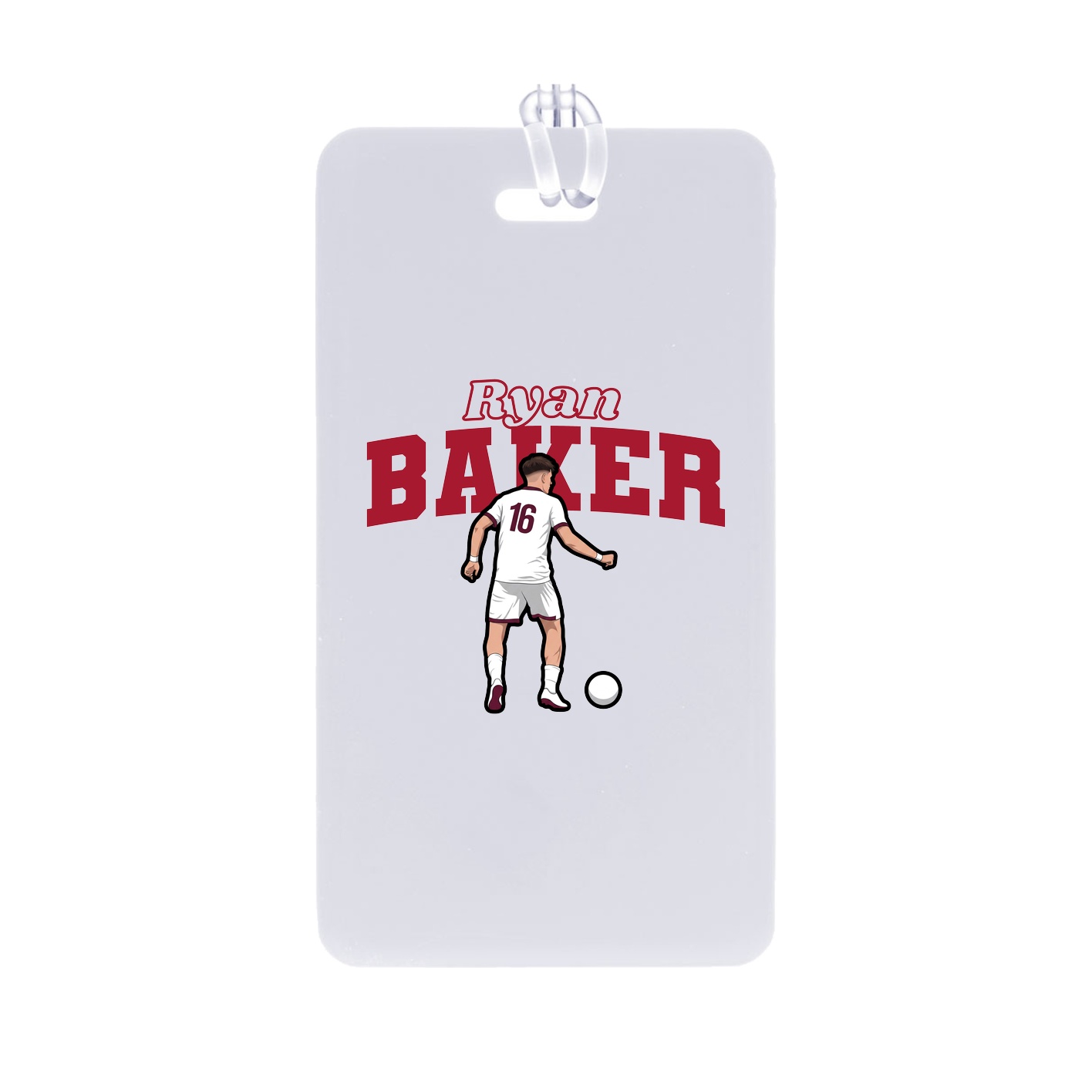 Bag Tag — Name Arch in Classic