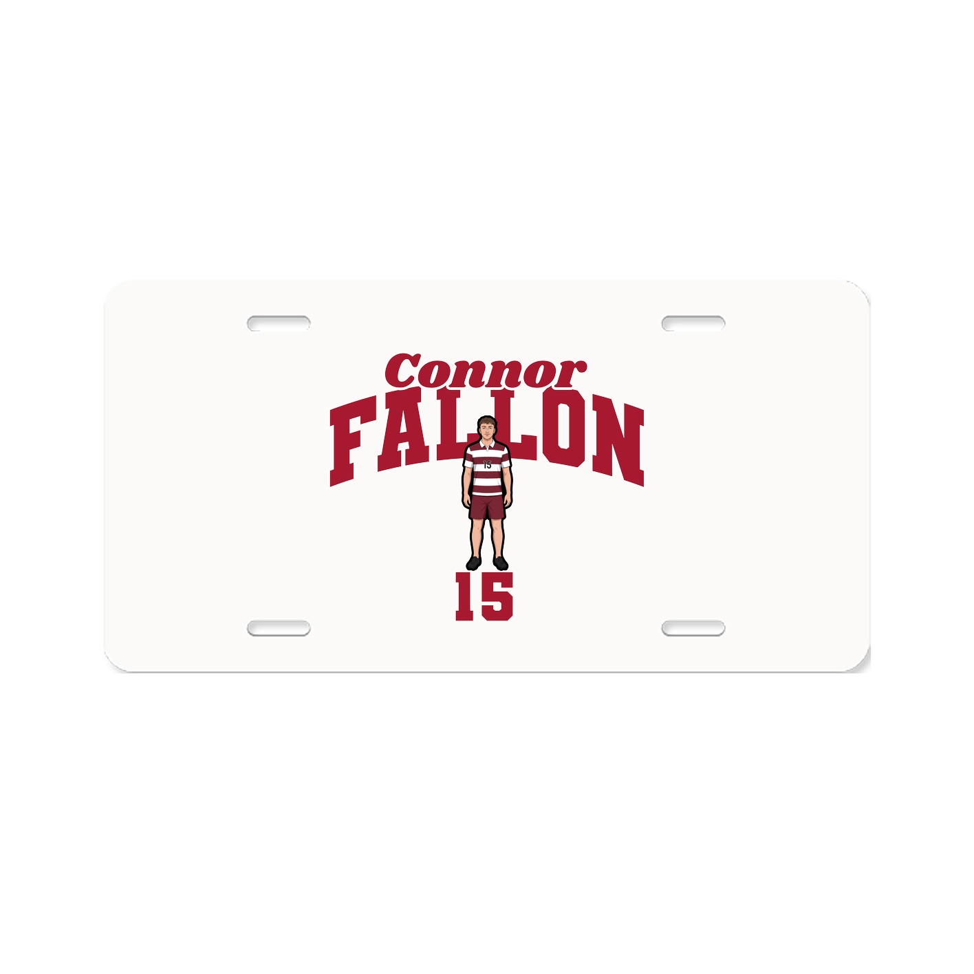 License Plate — Signature Arch in Classic