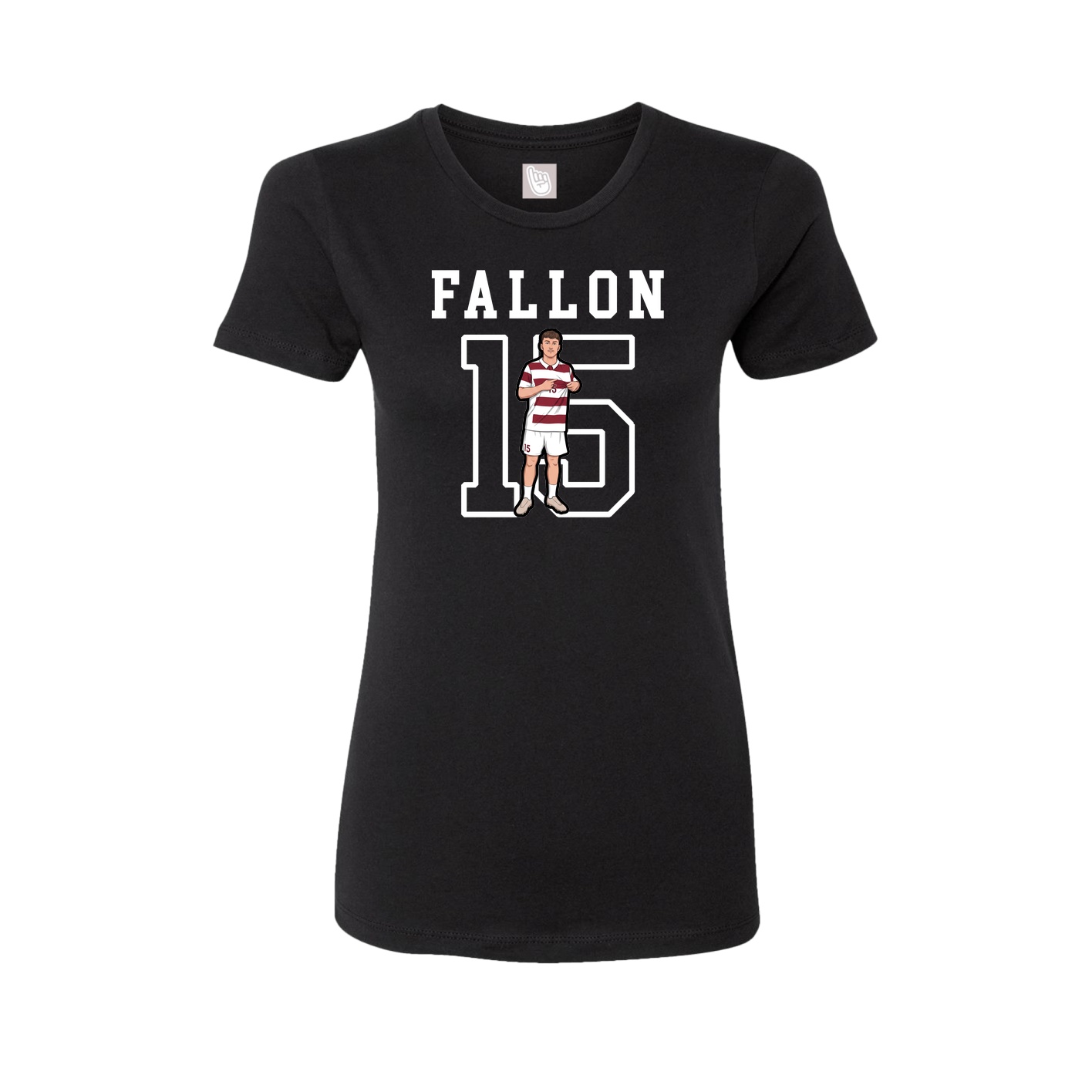Fitted Women's Tee — Shirsey in Black
