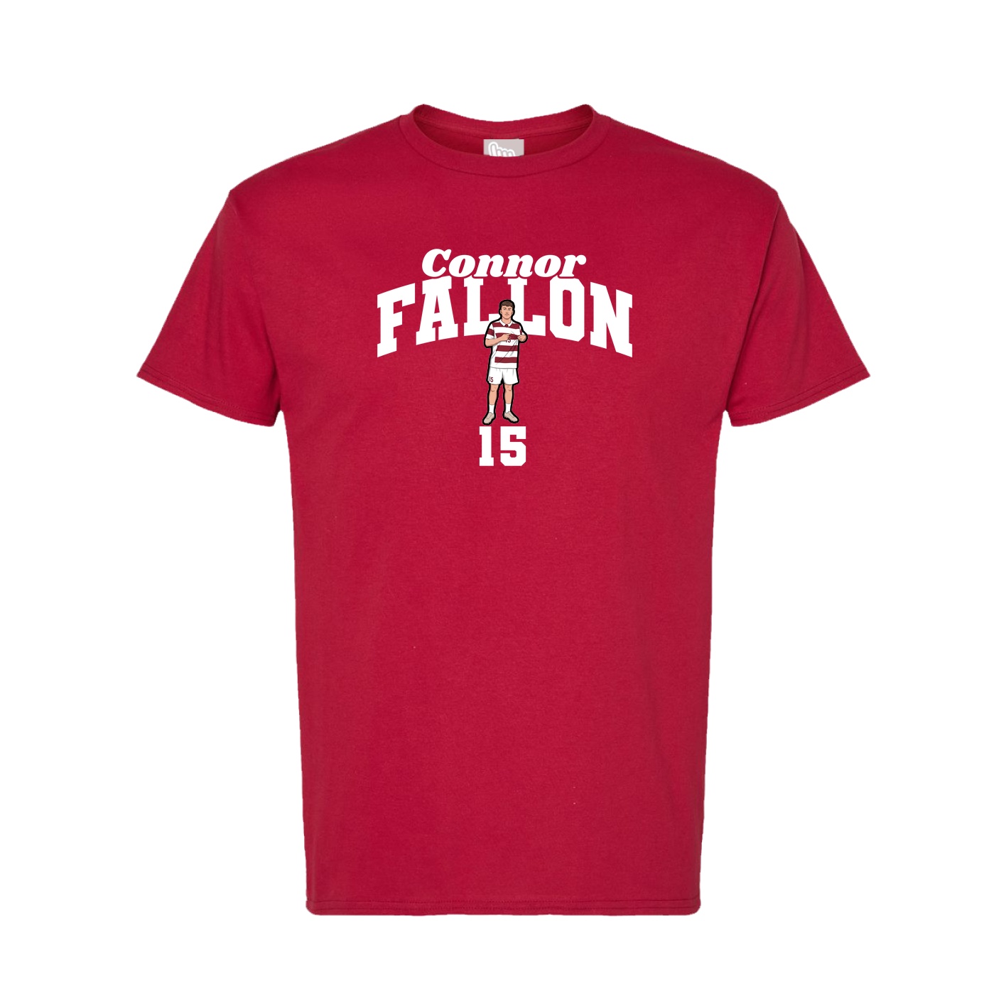 Tee — Signature Arch in Crimson