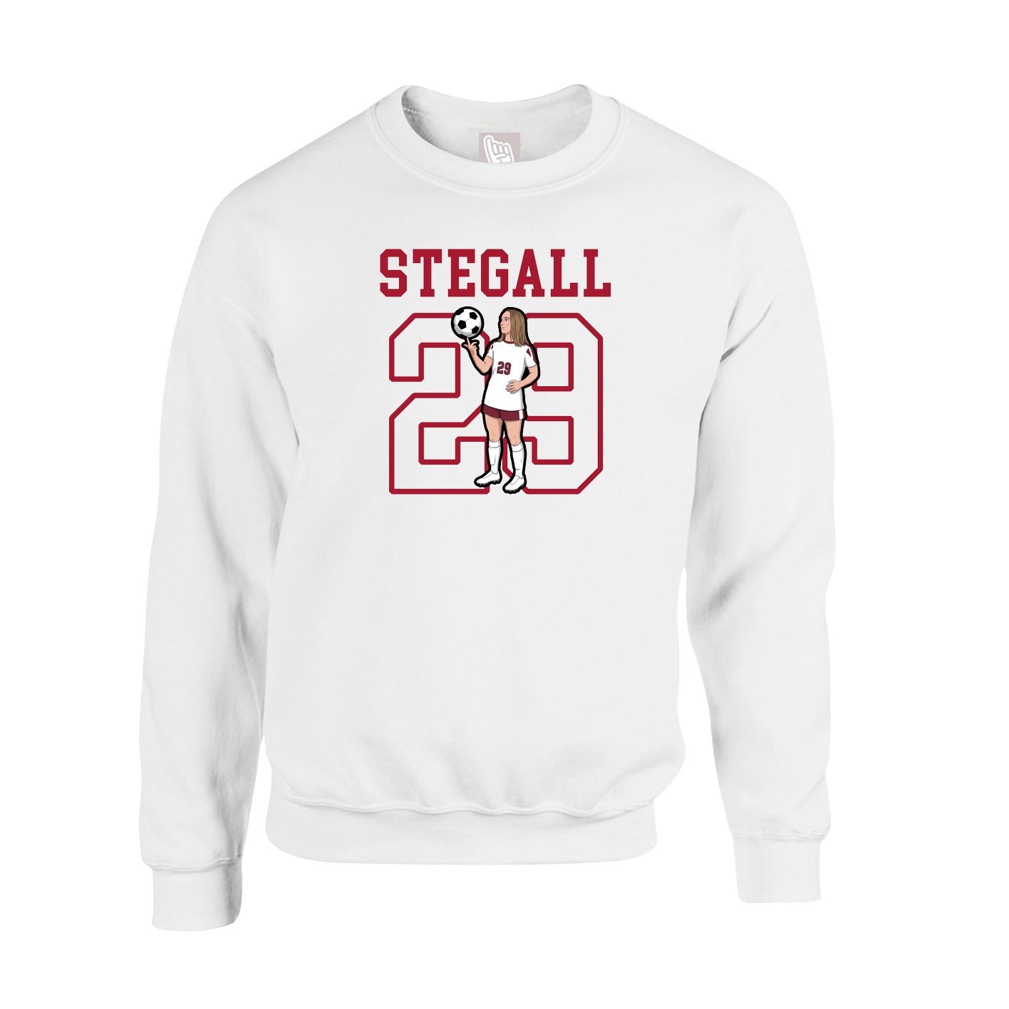 Fleece Crew — Shirsey in White