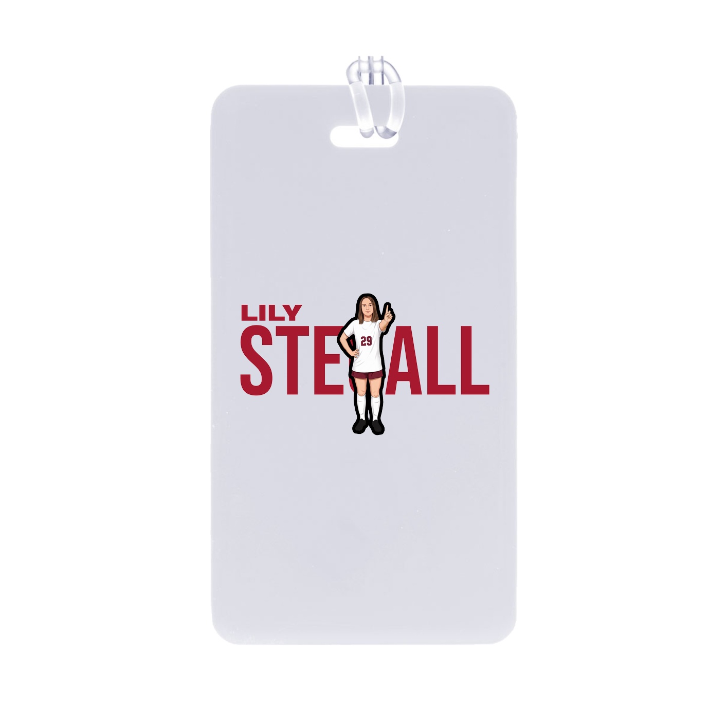 Bag Tag — Player Name in Classic