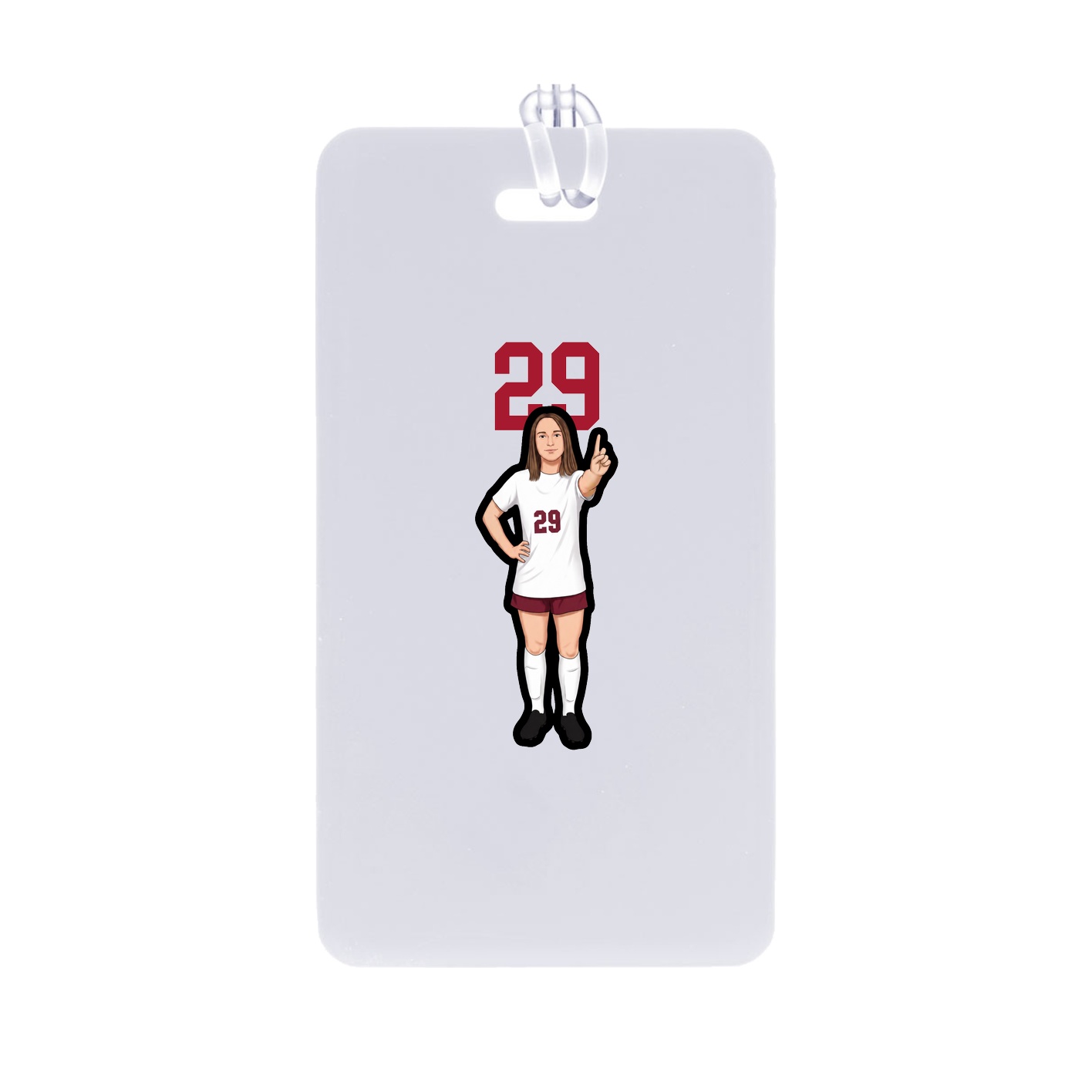 Bag Tag — Number Top in Classic