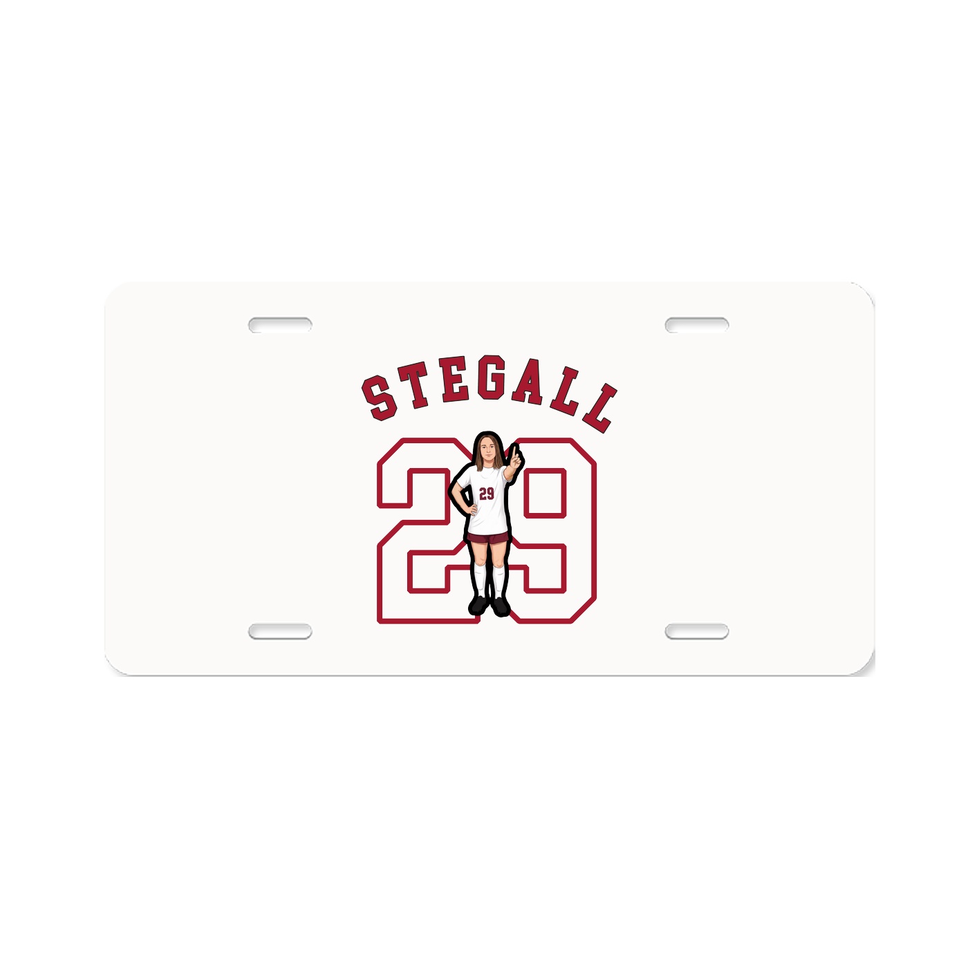 License Plate — Shirsey Arch in Classic