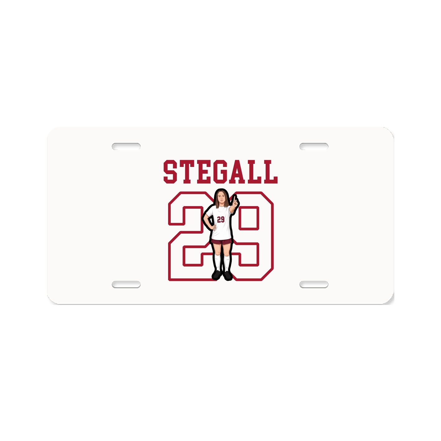License Plate — Shirsey in Classic