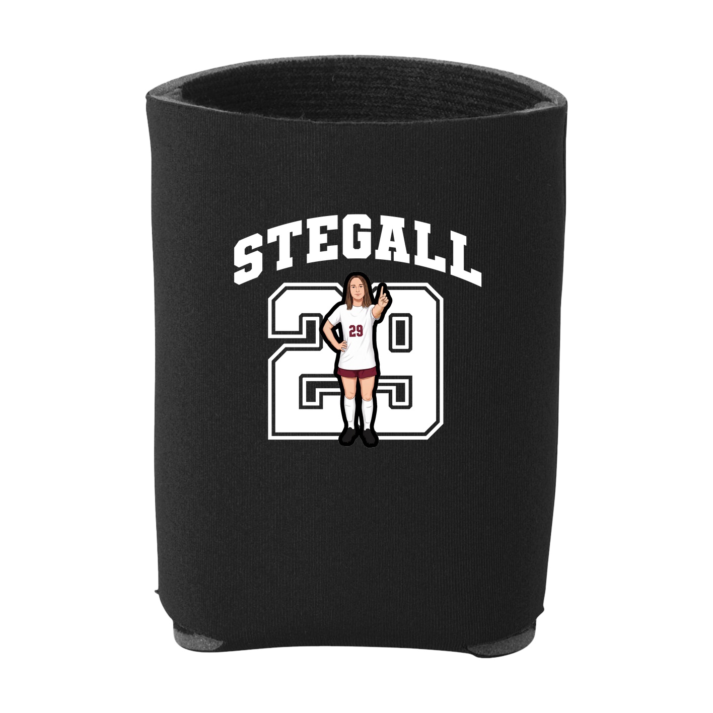 Can Holder — Number in Black